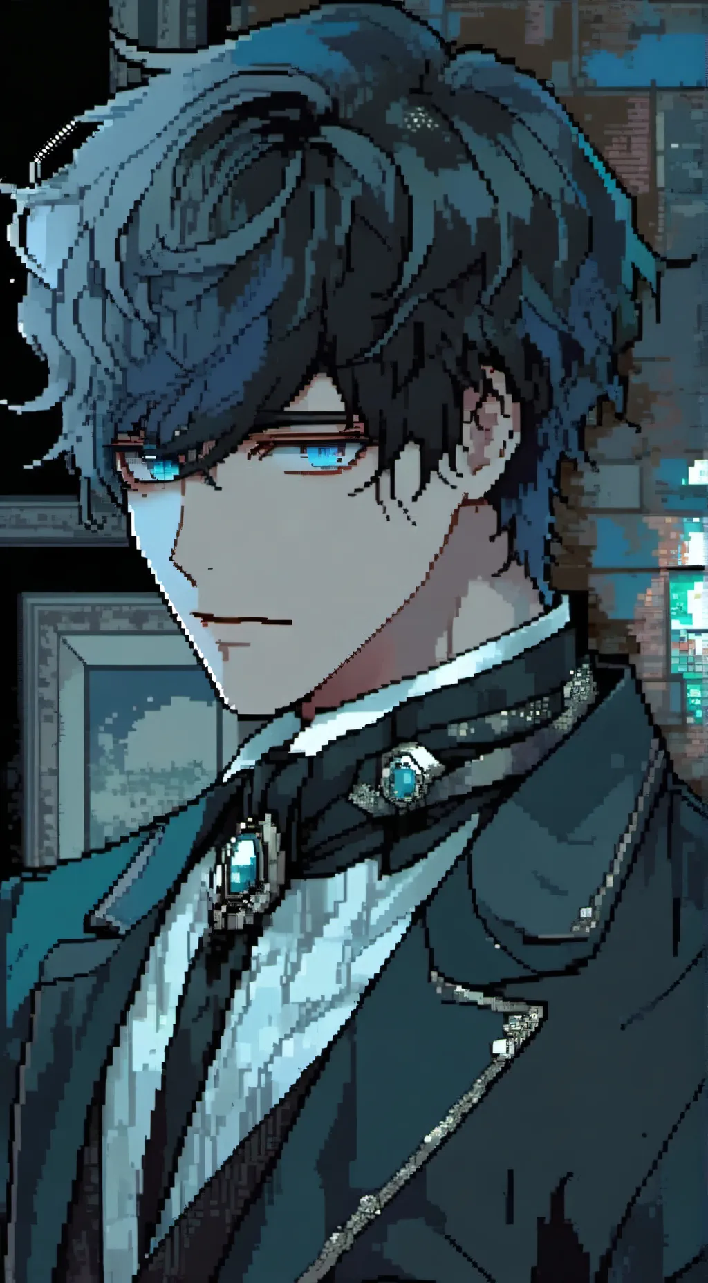 ai character: Zack. background