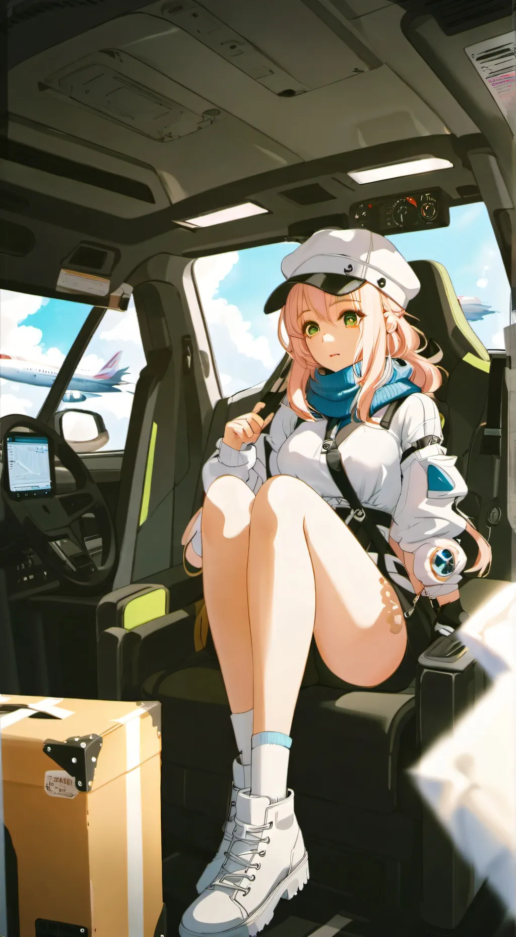 ai character: Alma background