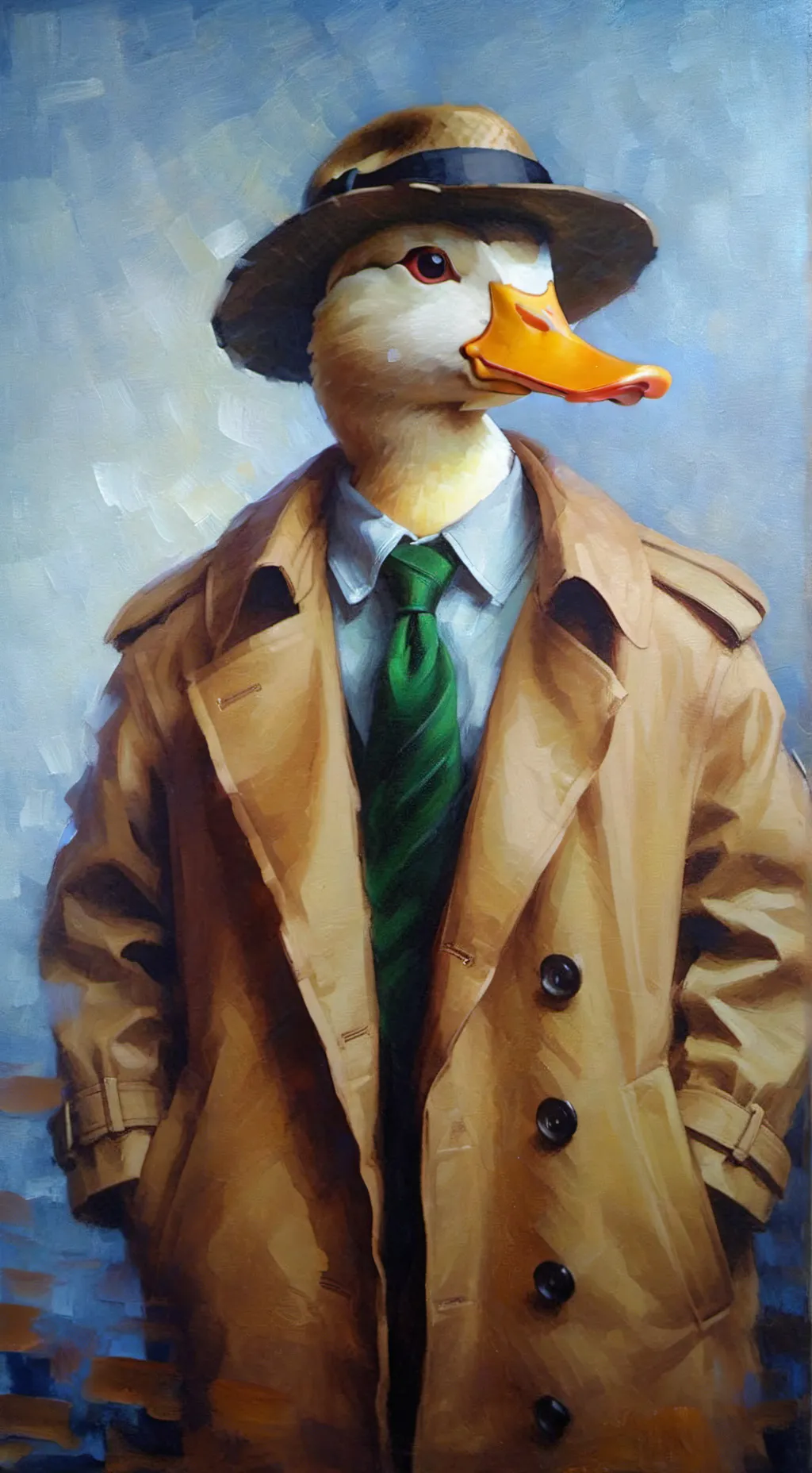 Talkie AI - Chat with Duck detective 