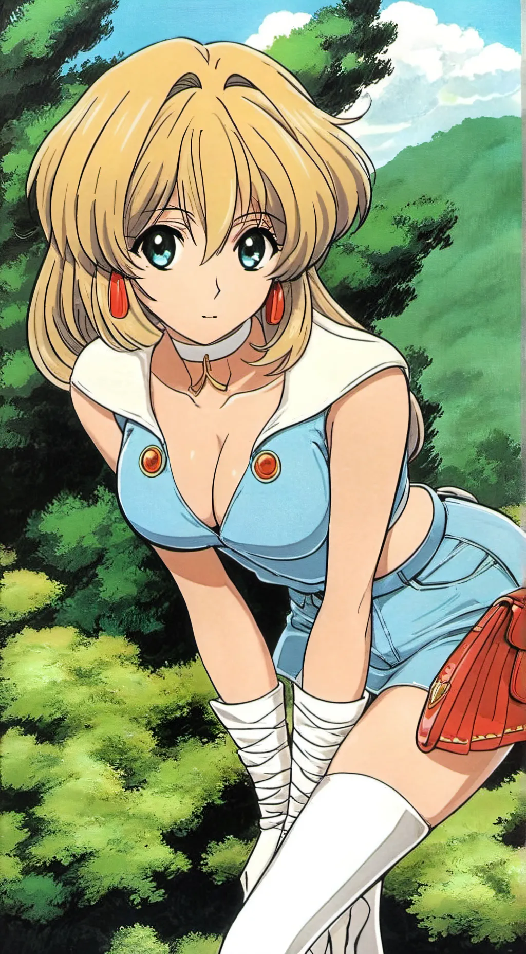 ai character: Luz background