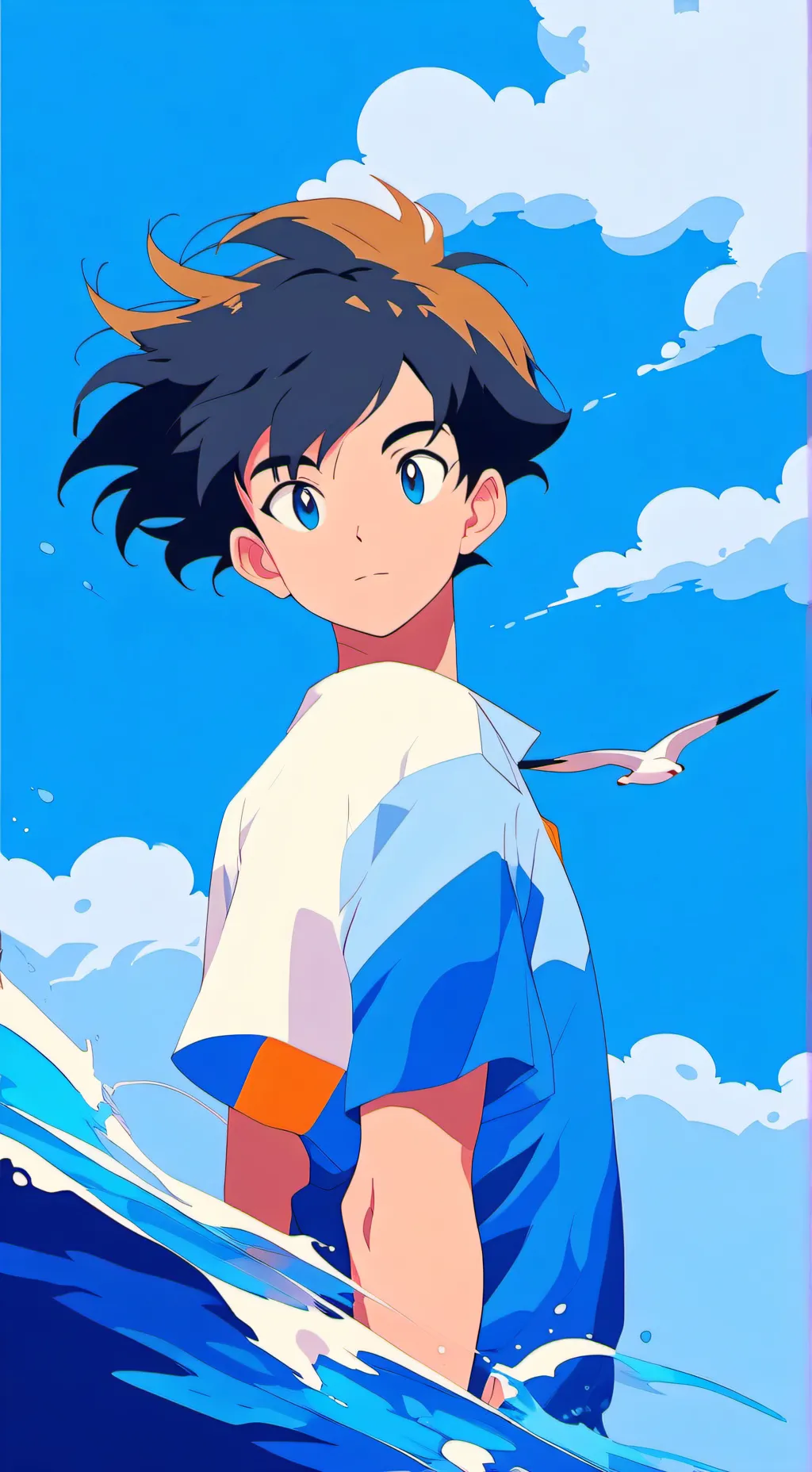 ai character: Son Goku background