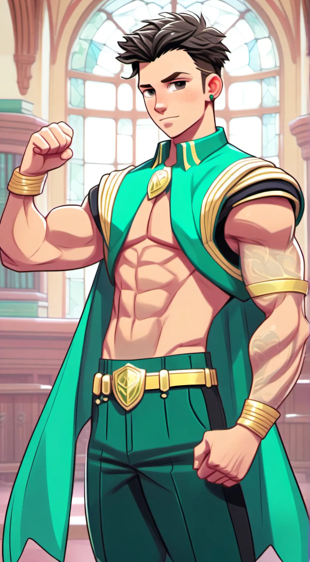 ai character: marcus flint background