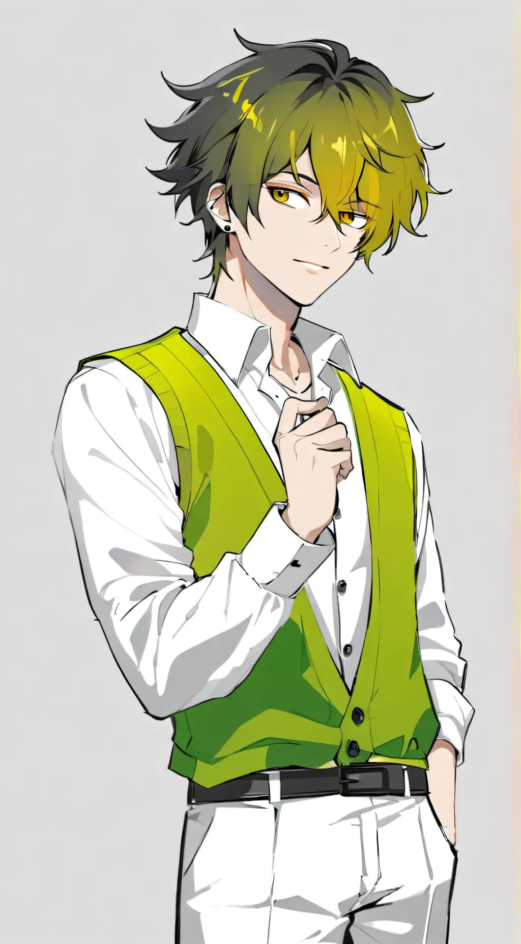 ai character: alejandro😁 background