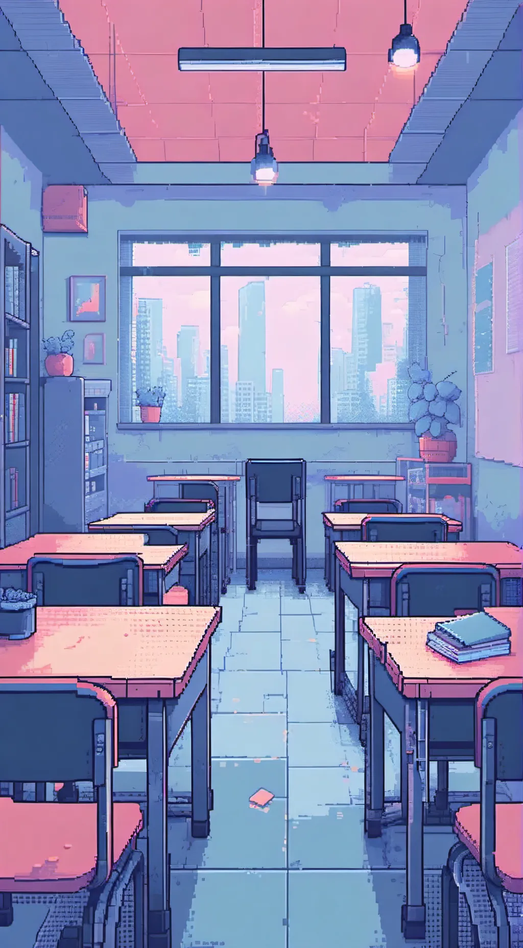 ai character: escuela!!! background