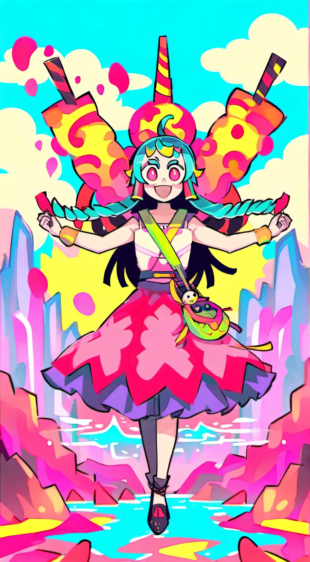 ai character: THE CIRCUS!(dw) background