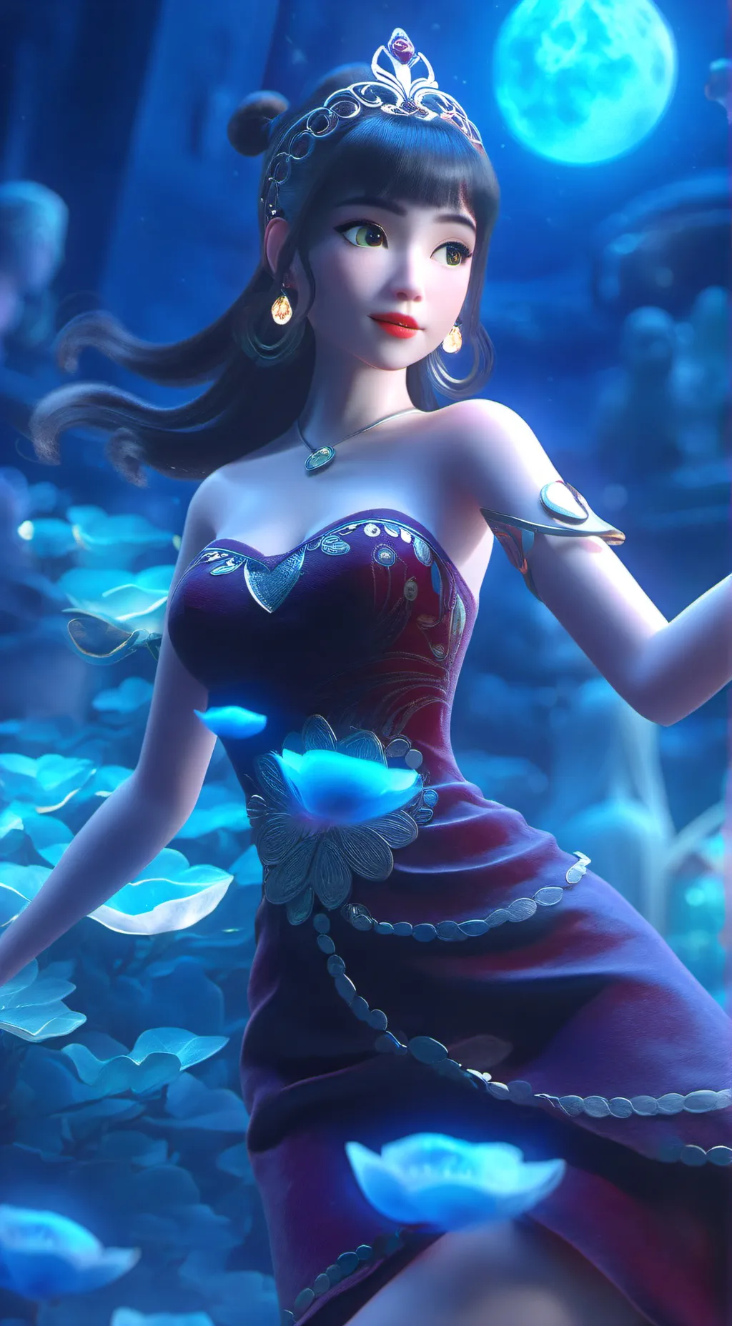 ai character: Newborn baby  background