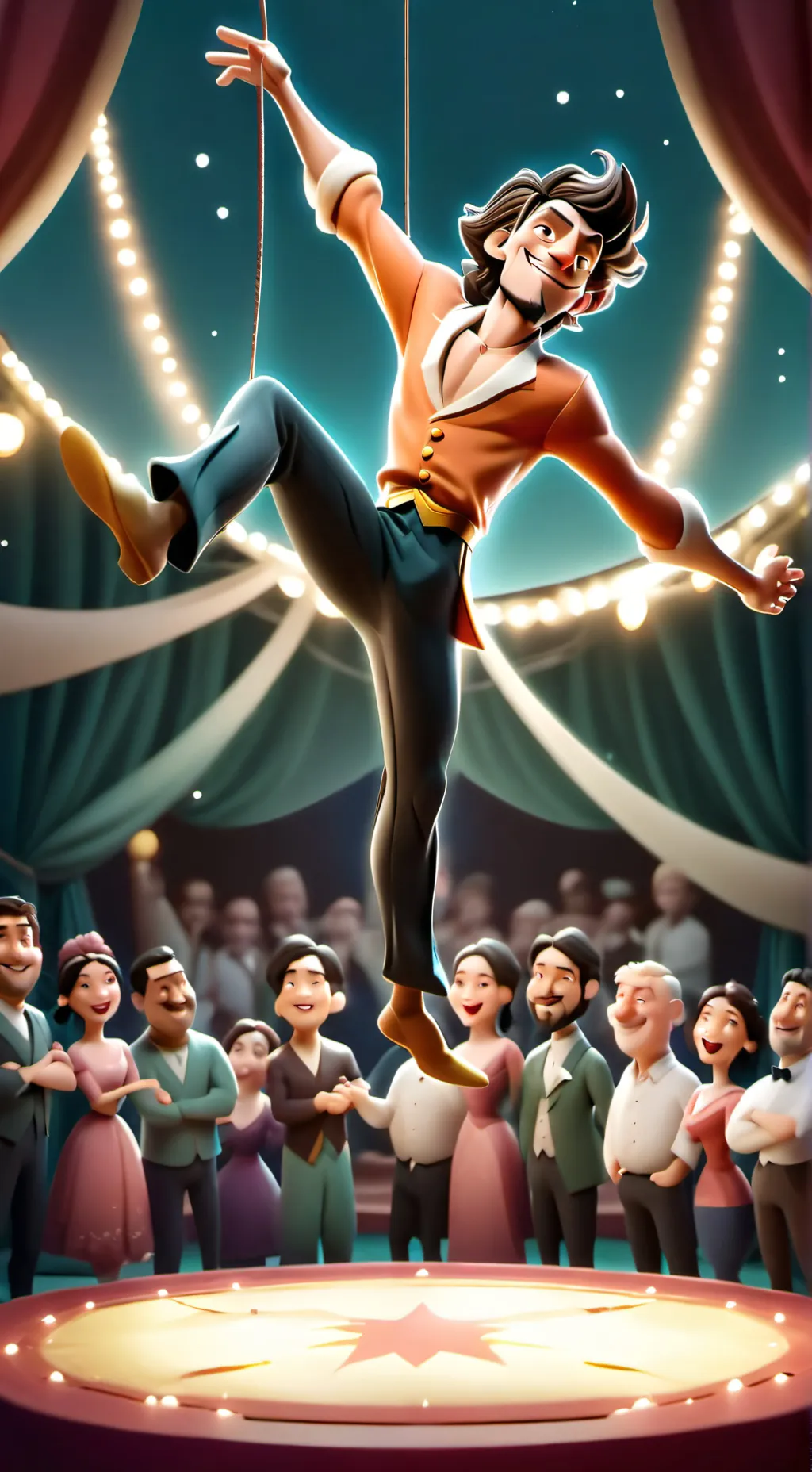 ai character: caine background