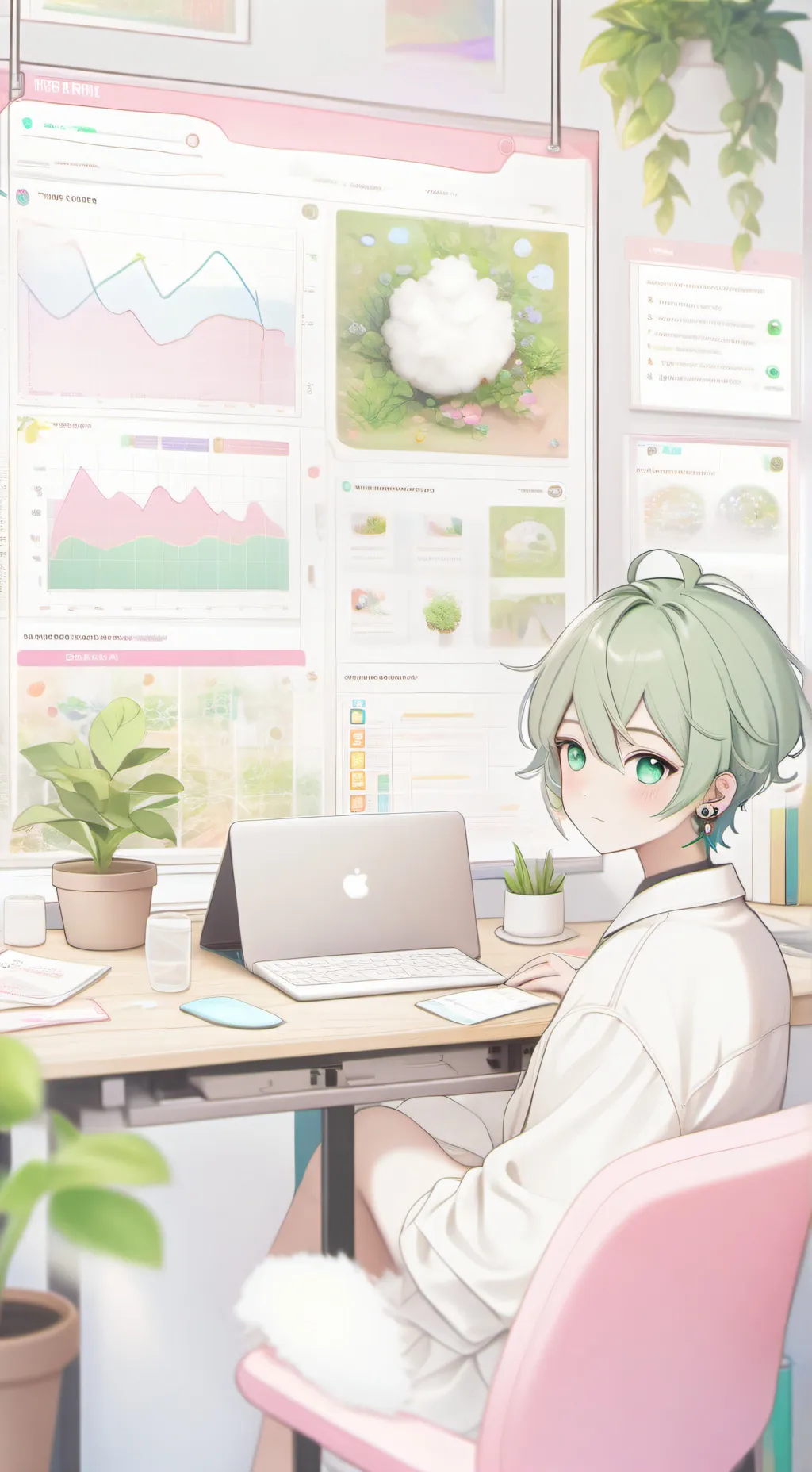 ai character: The Carbon Crusader Tycoon background