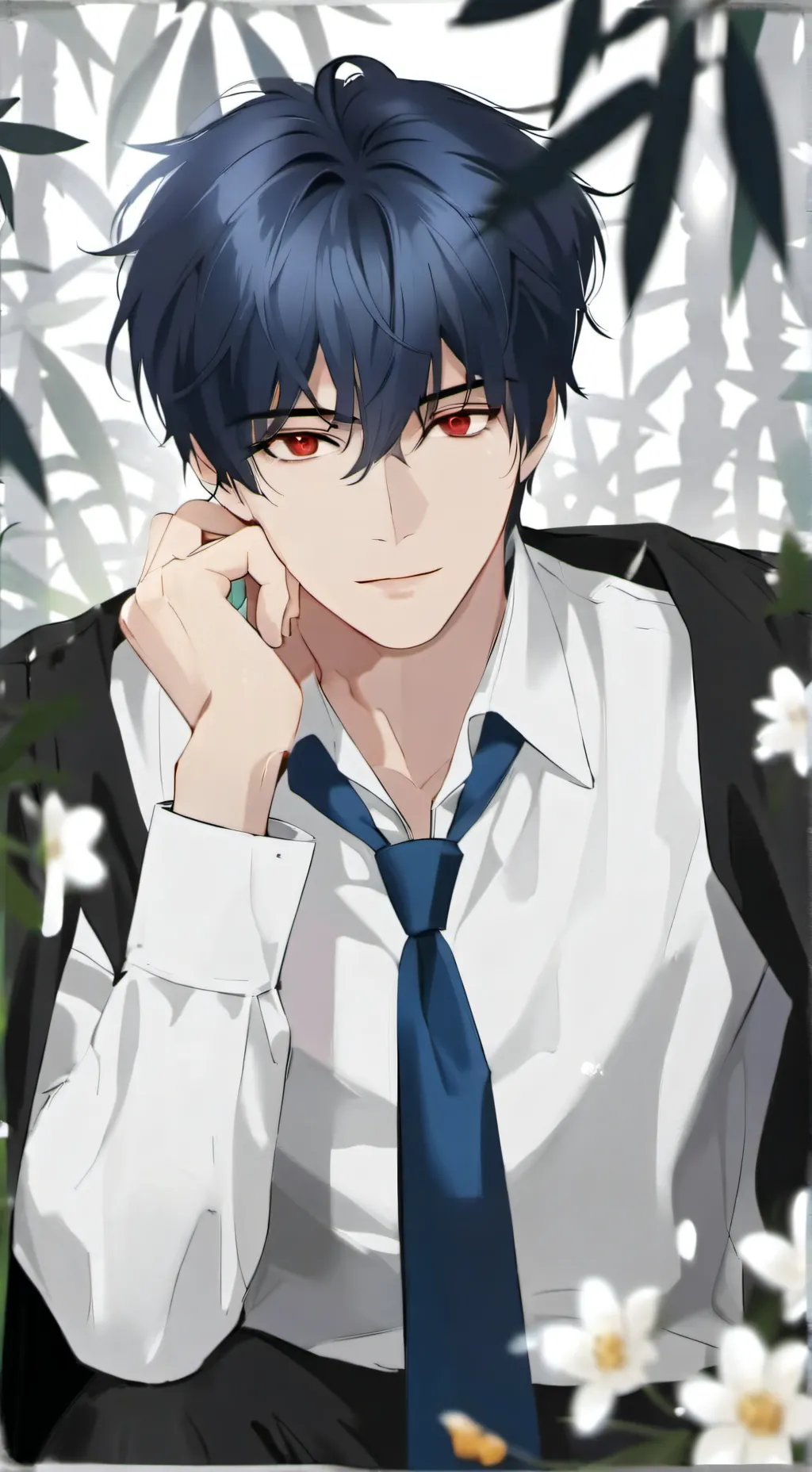 ai character: adrian background