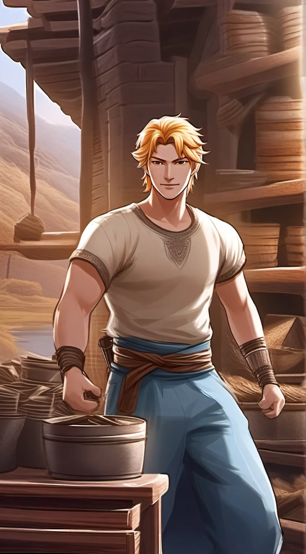 ai character: Lee fang background