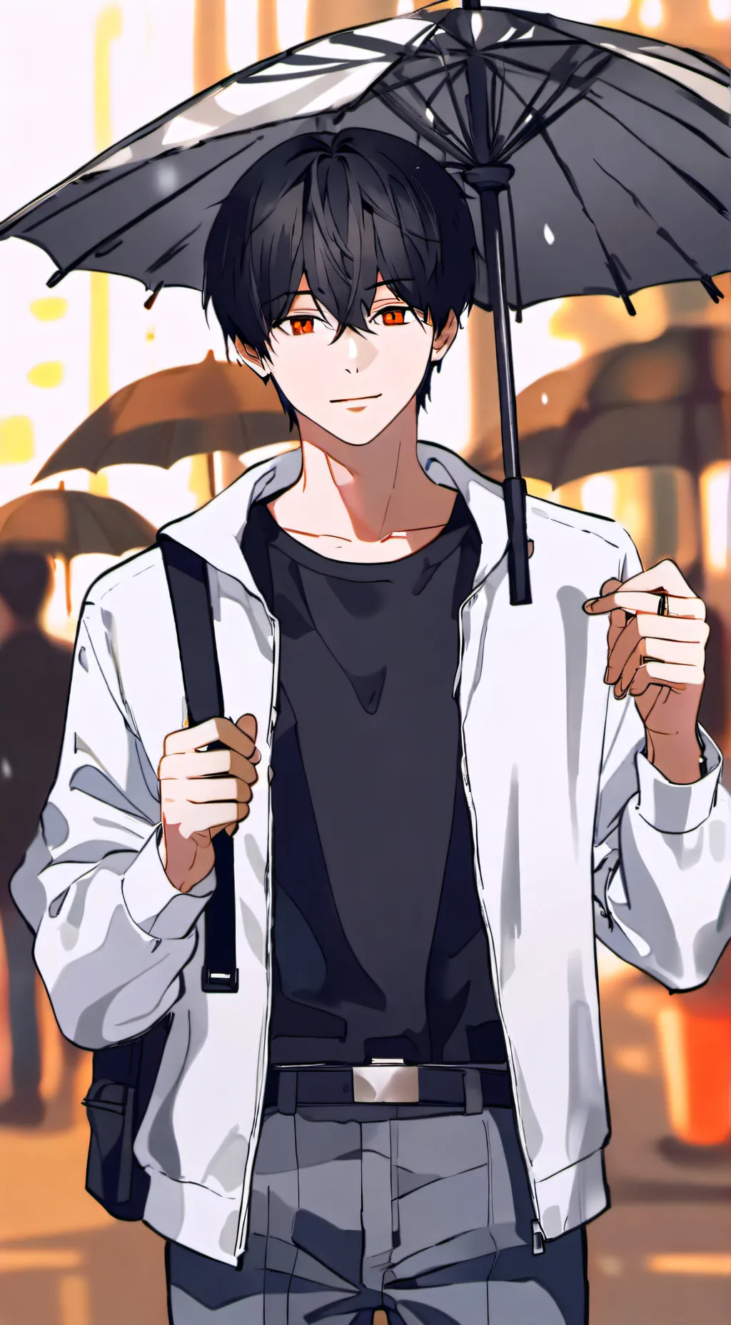 ai character: ∆Louie∆ background