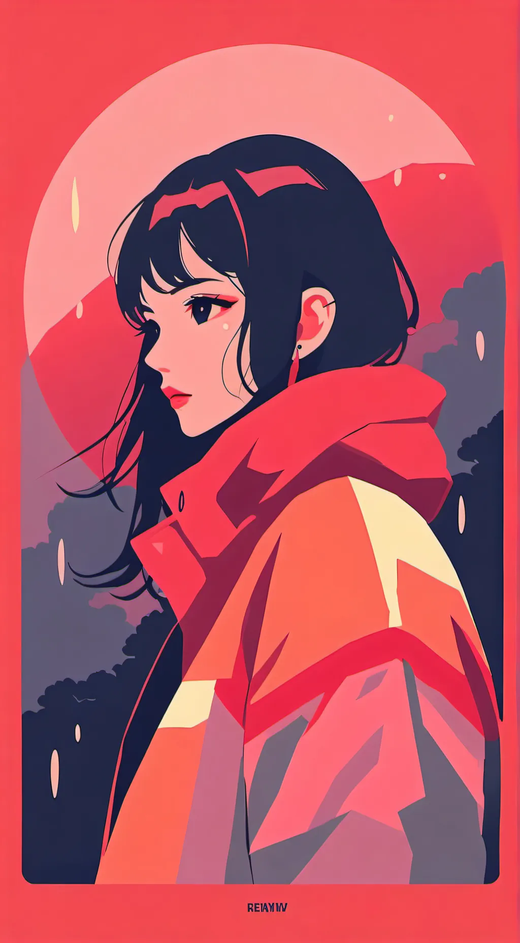 ai character: THE RAINNNNNNNNN✭ background