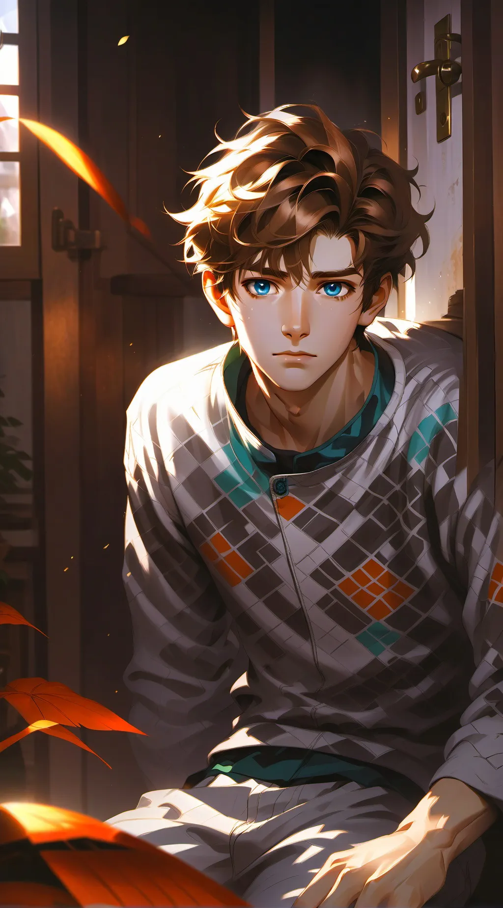 ai character: George's Stubborn Cousin background