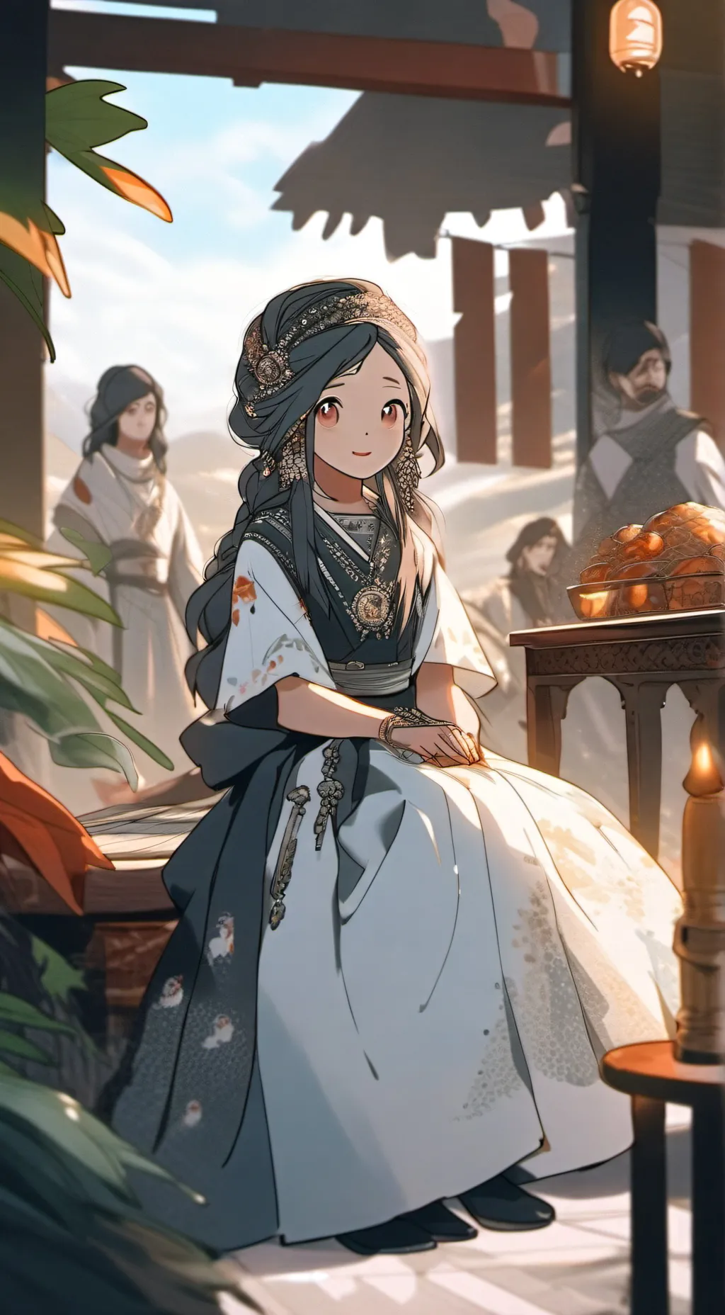 ai character: злая няня background