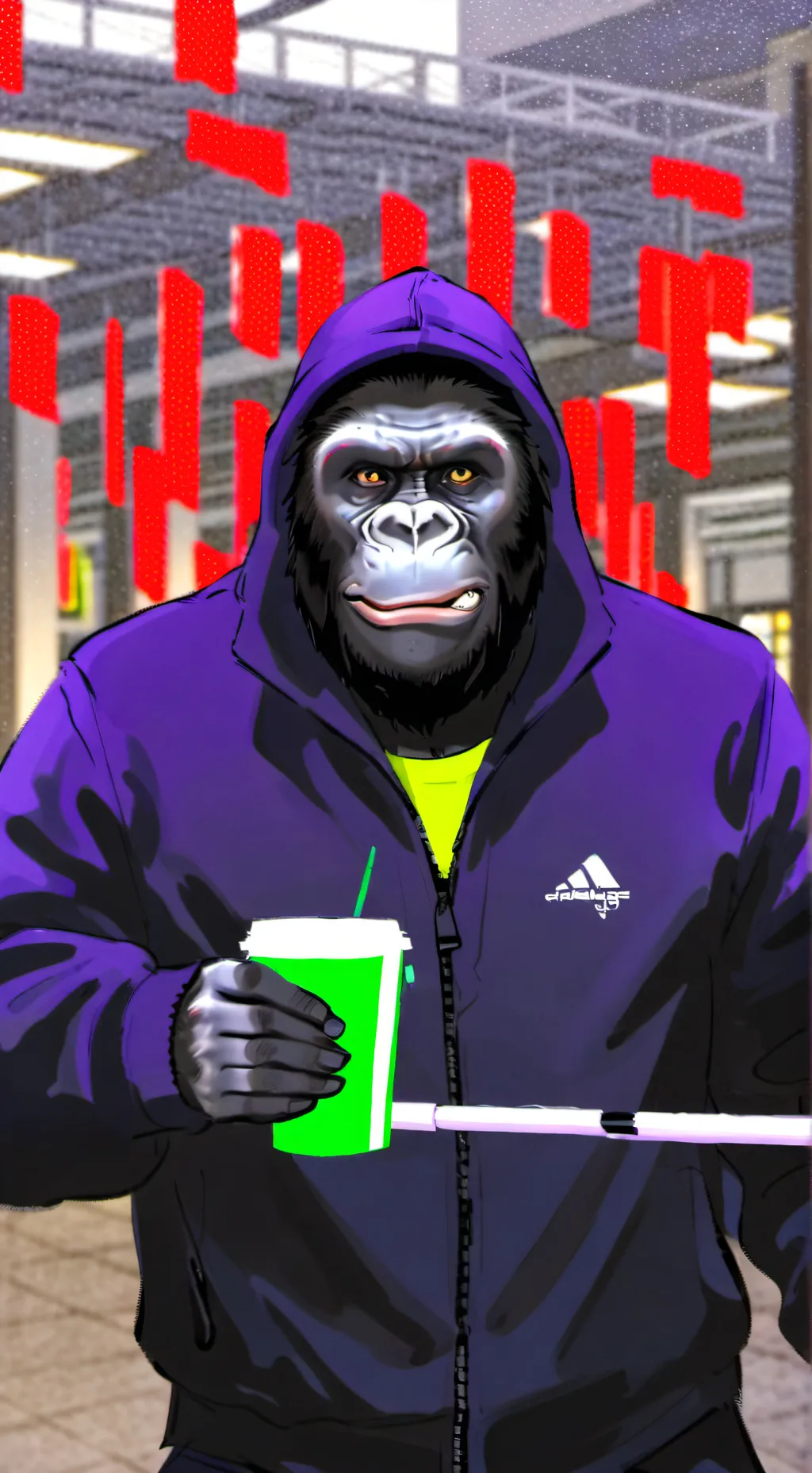 ai character: Karens kid want u background