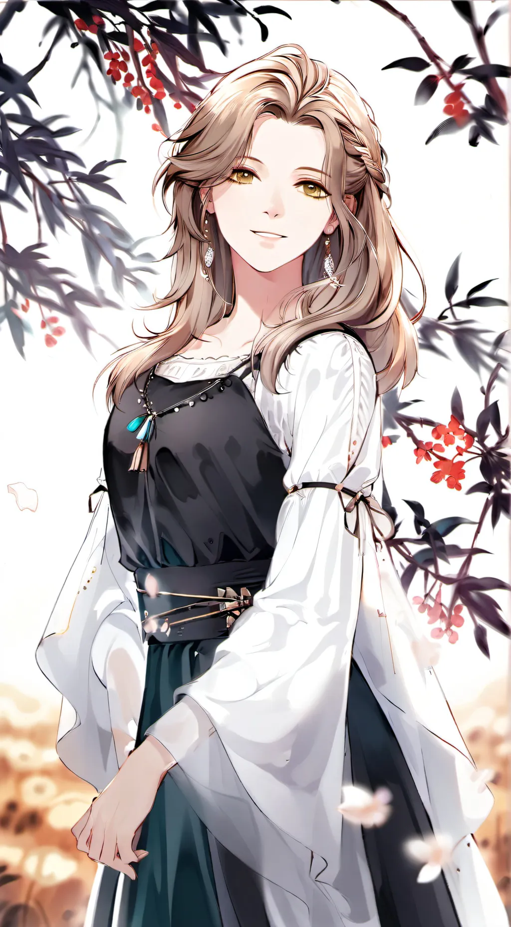 ai character: Honey background