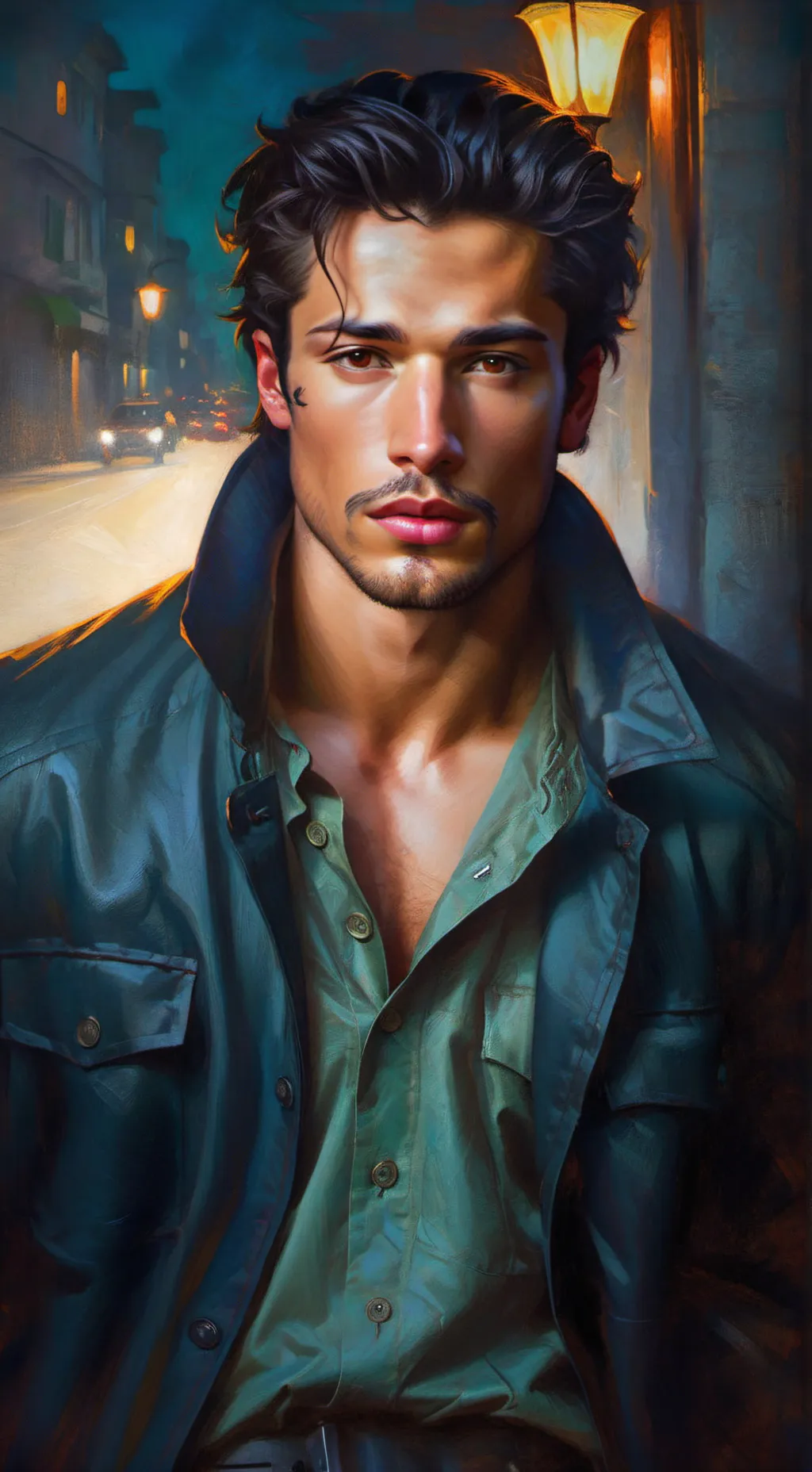 ai character: Tyron Santos background