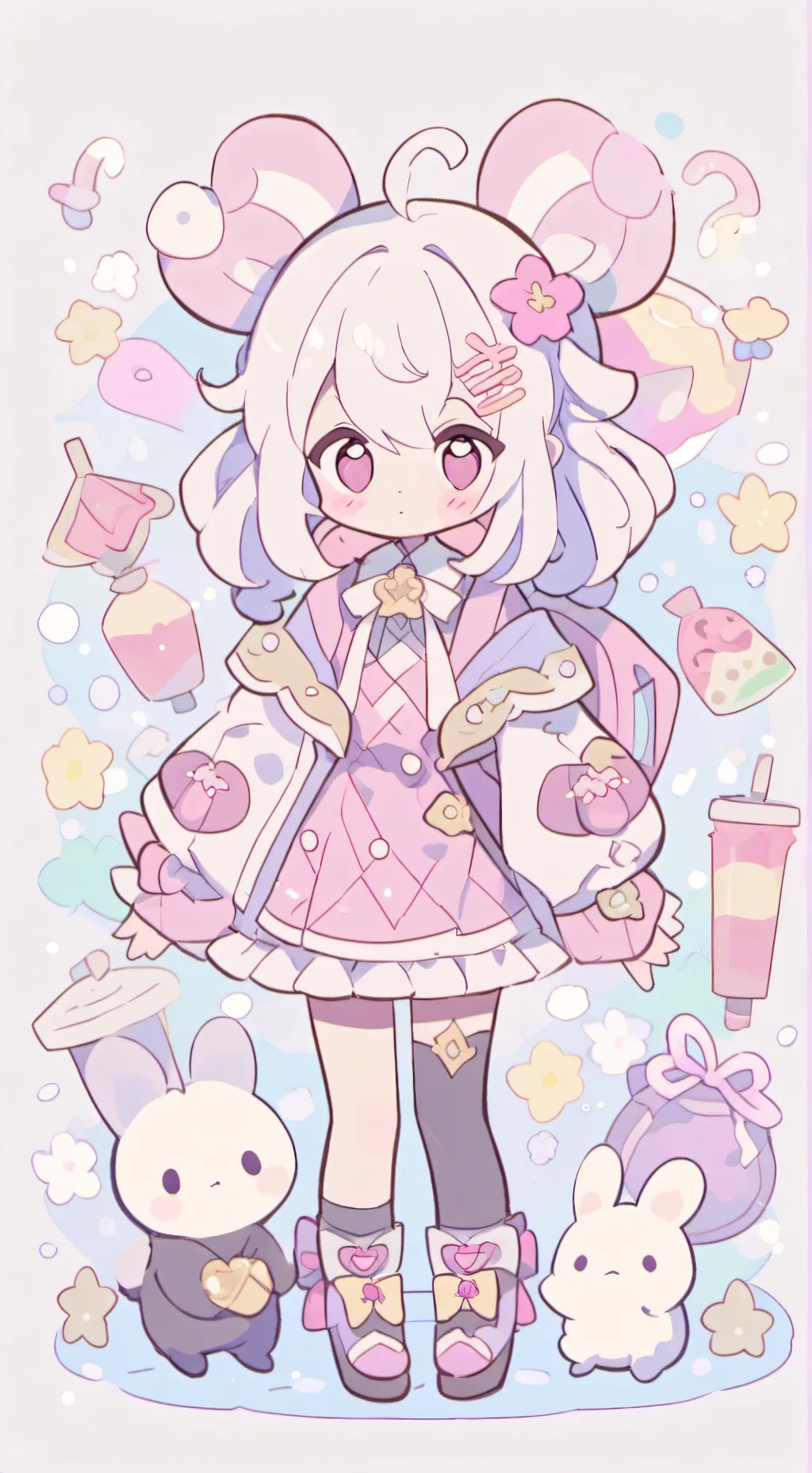 ai character: cutie sister background