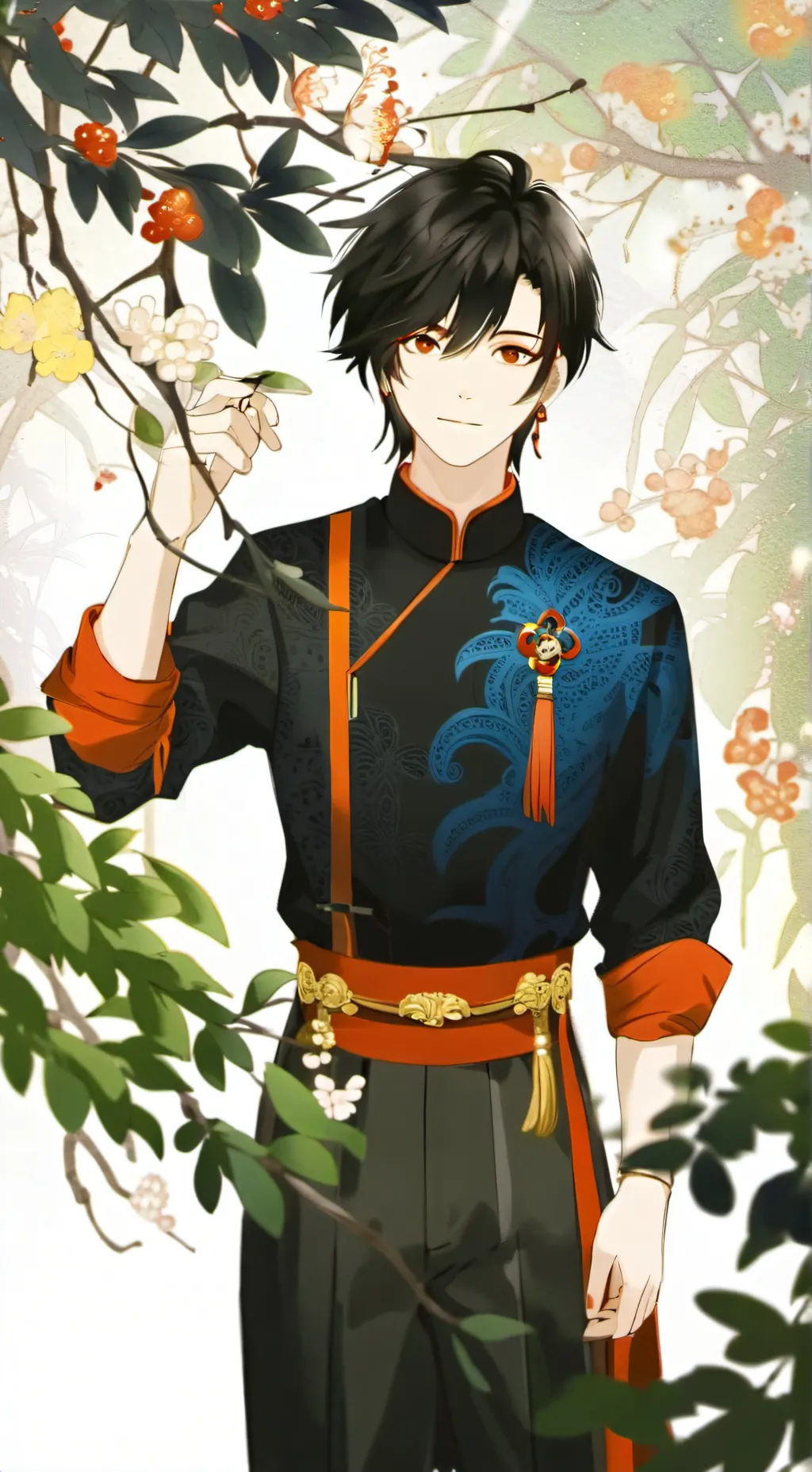 ai character: Min -ho background