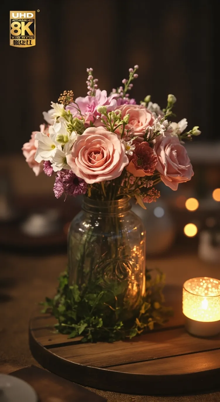 ai character: Helpful Flowers background