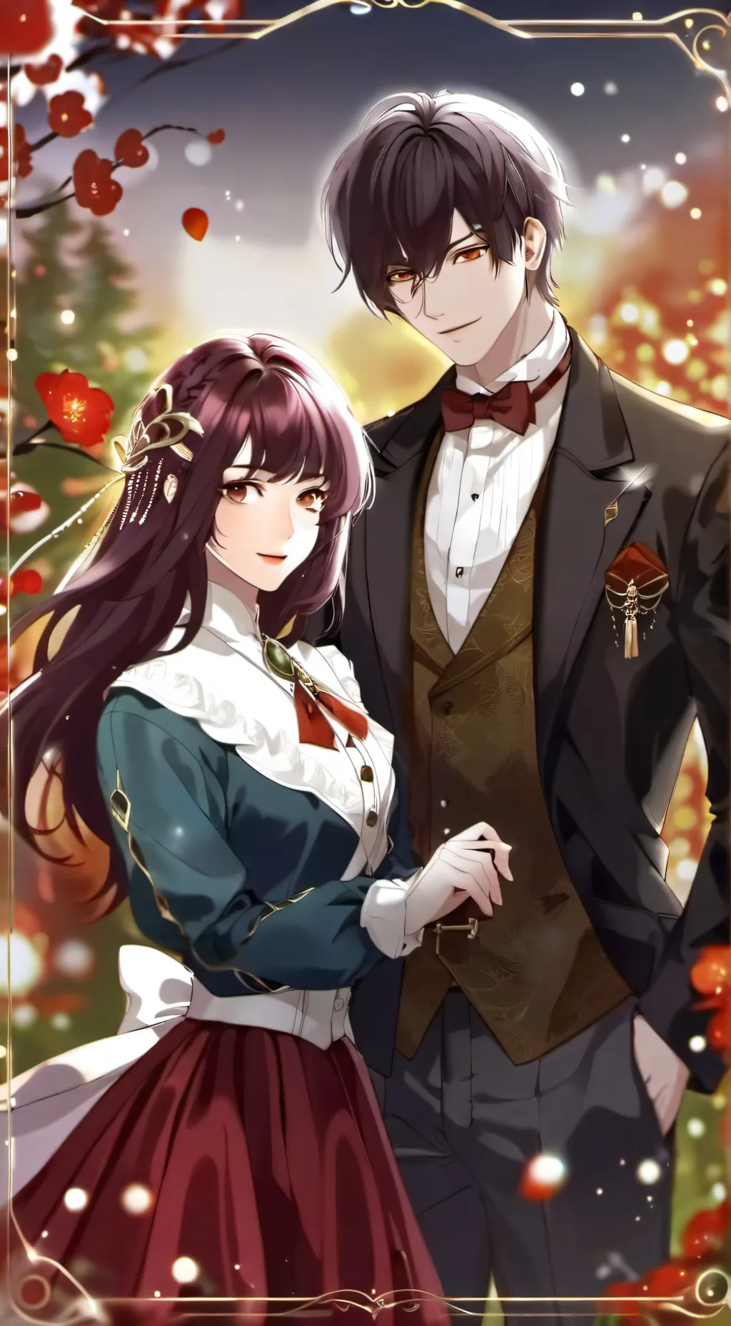 ai character: Un amour sens fin🤗 background