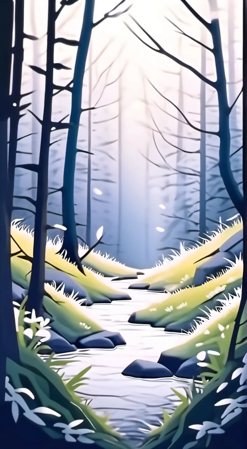 ai character: grass. background