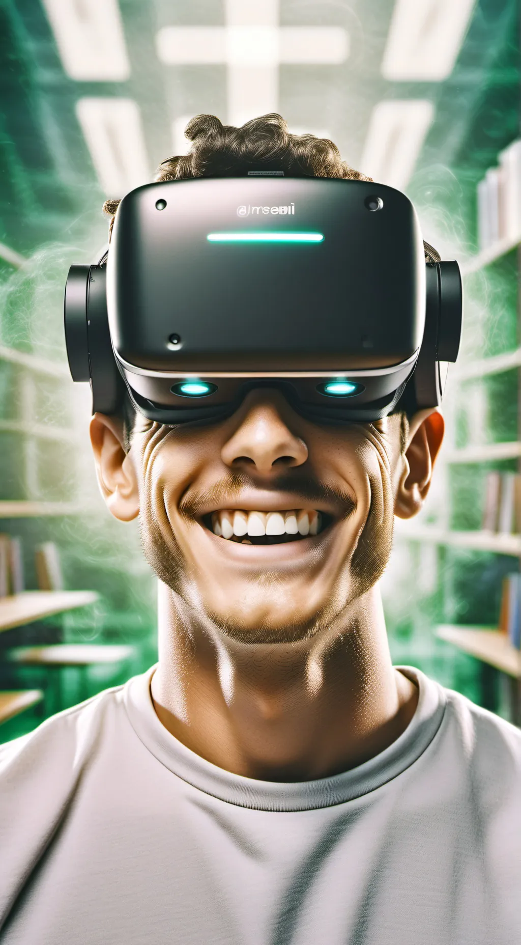 ai character: Prof. Memetron background