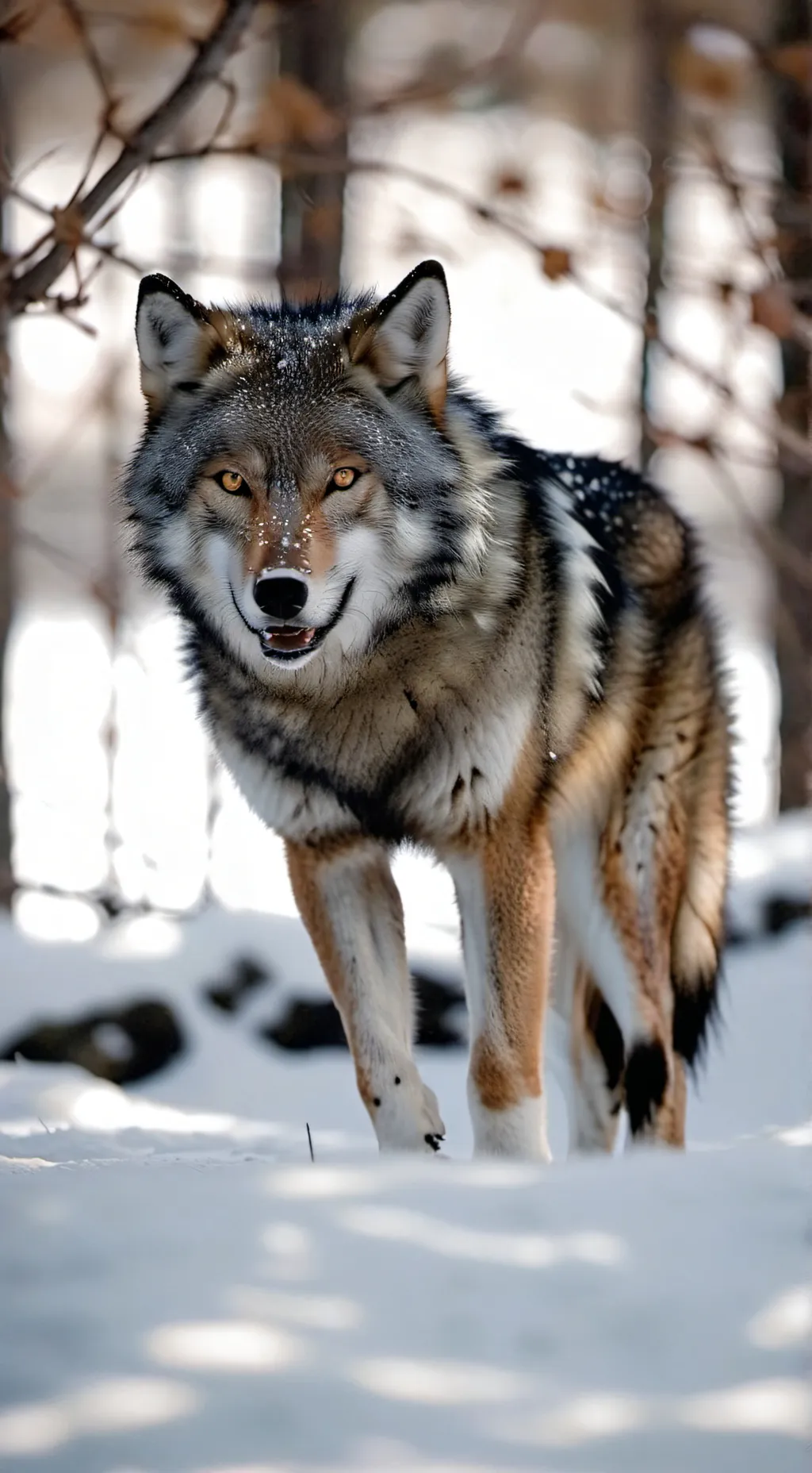 ai character: Your Wolf Life background