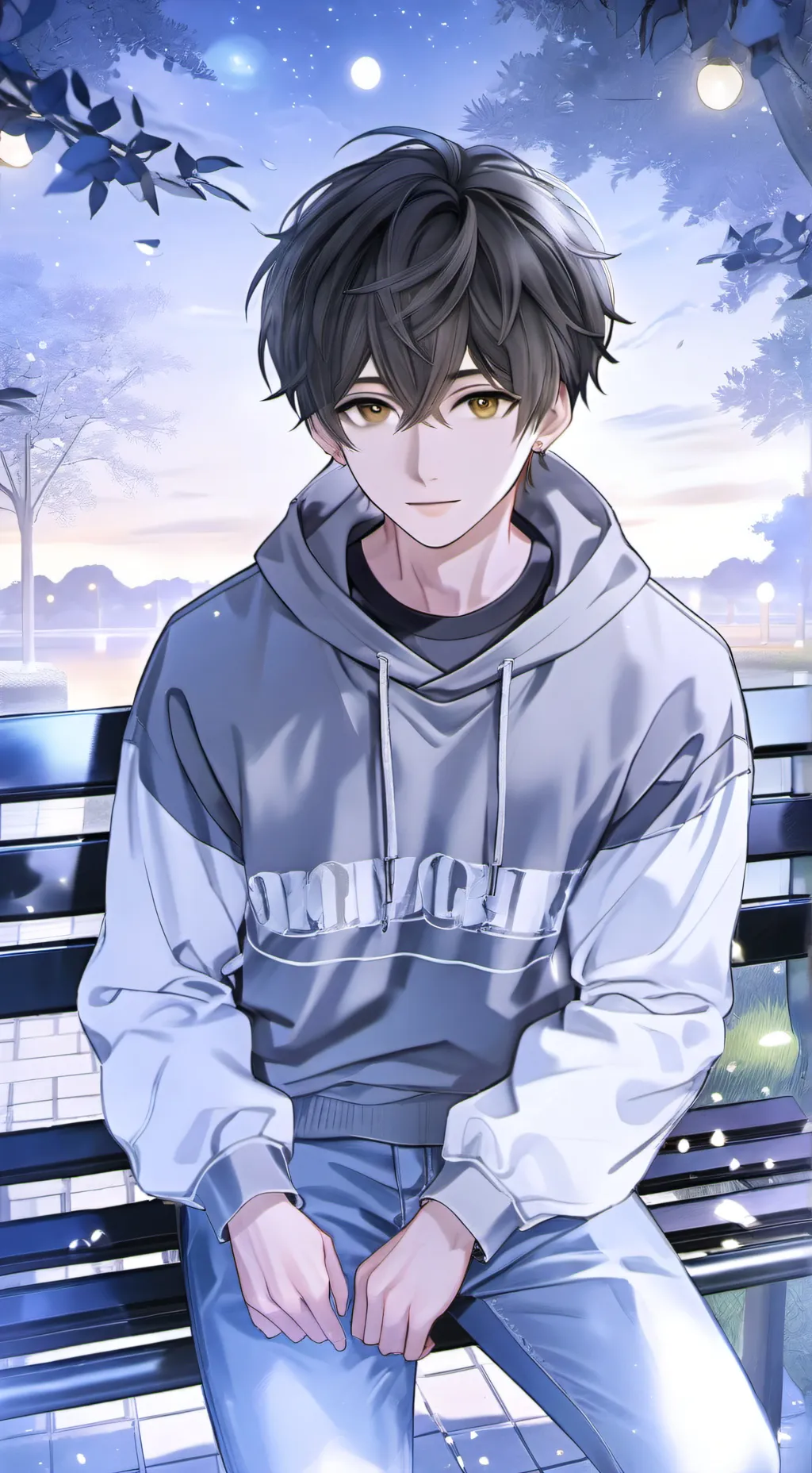 ai character: Mark  background