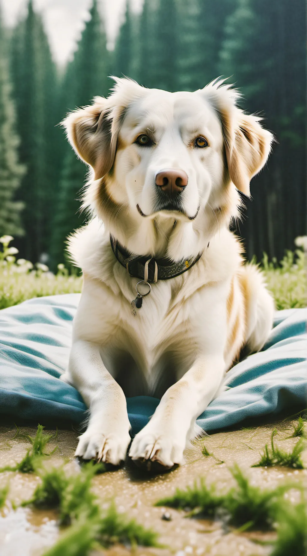 ai character: mean dog background