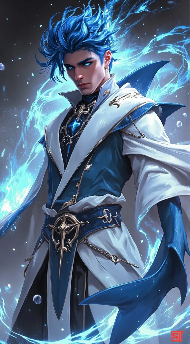 ai character: Spalsh, Shark King background