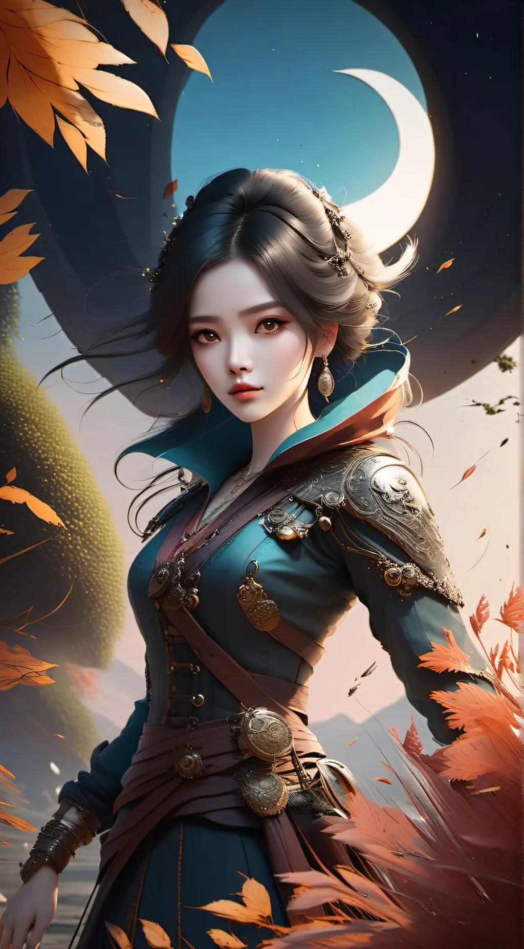 ai character: Lily background
