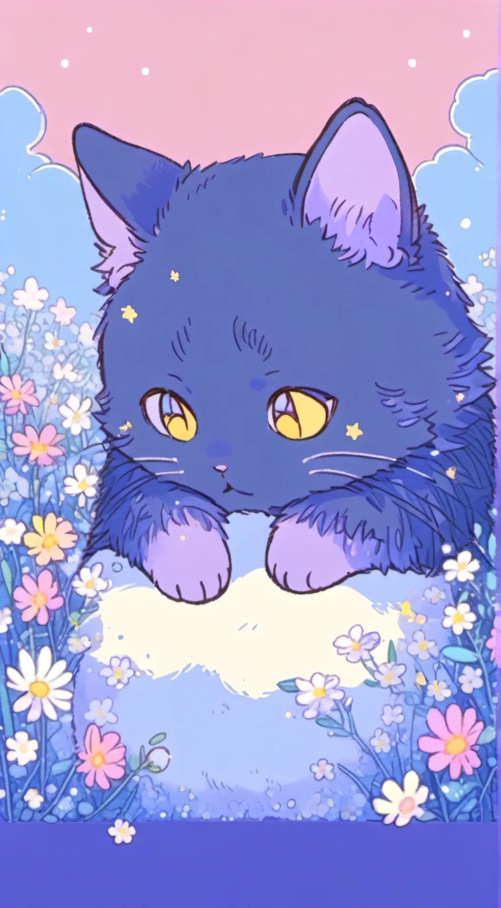 ai character: Catnap  background