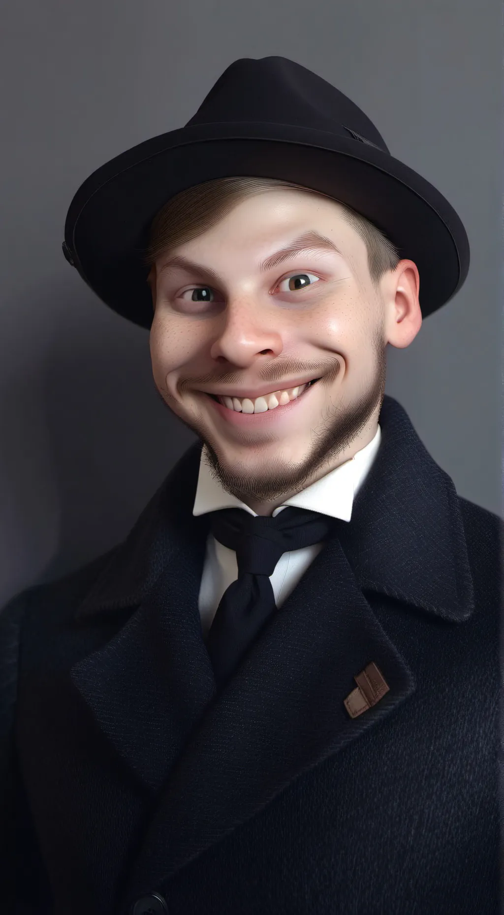 ai character: Vigyori Béla background