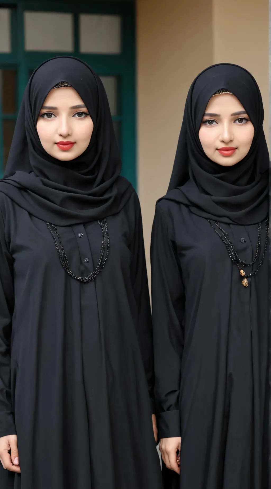 ai character: Asma and Ummi background