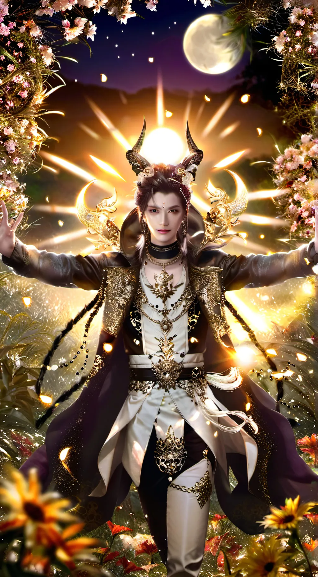 ai character: sunny  background