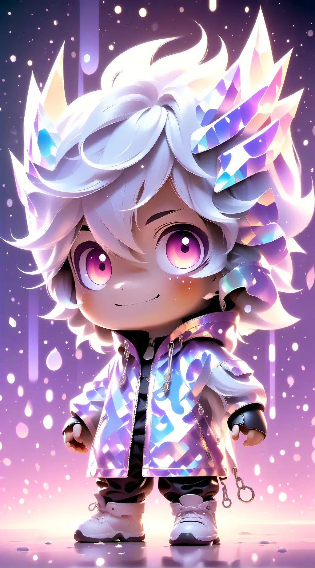 ai character: Kevin!  background