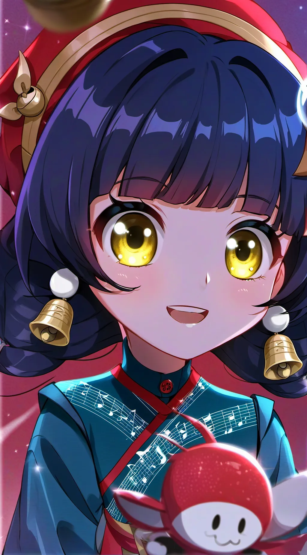 ai character: Hi-Clangy Girl background