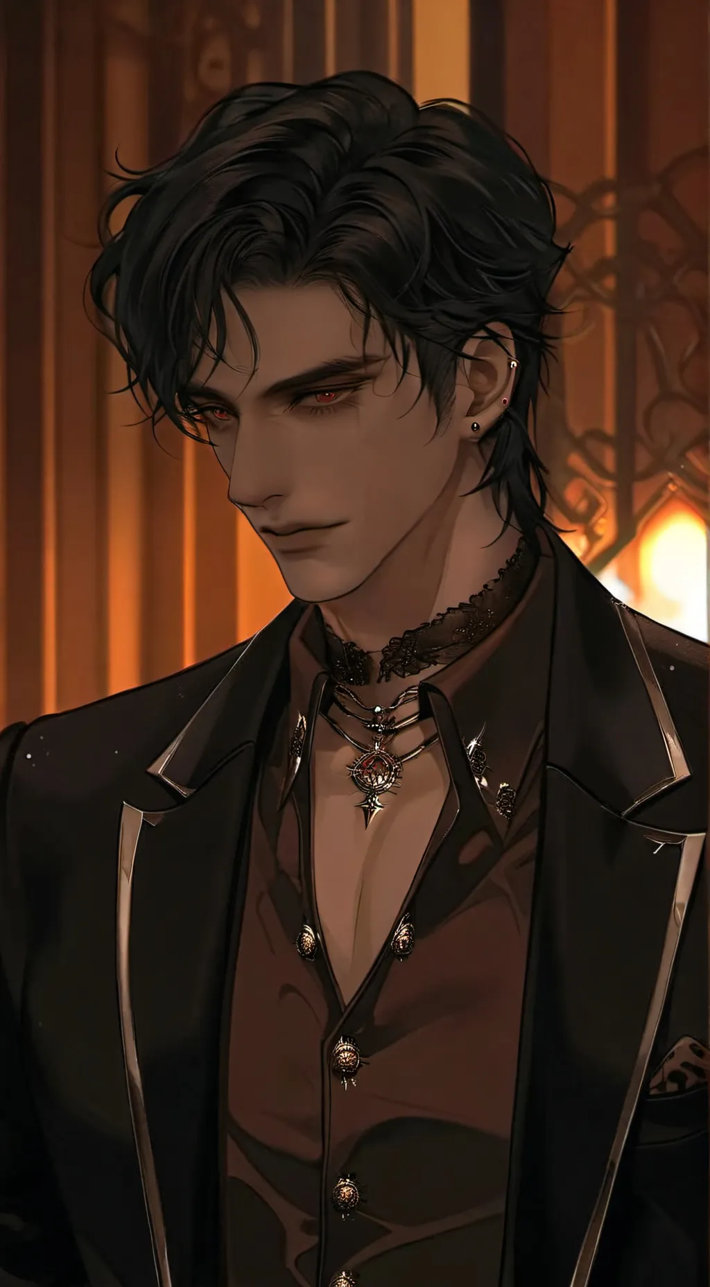 ai character: Luca viav background