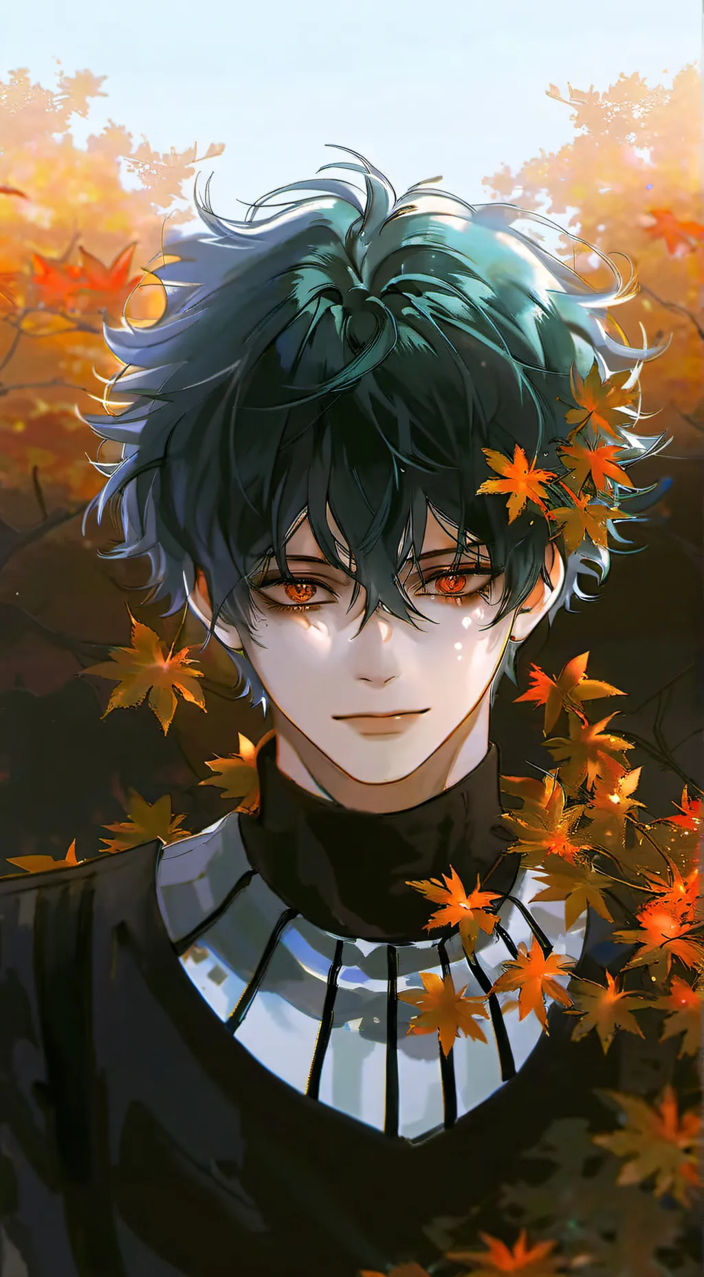 ai character: bakugo  background