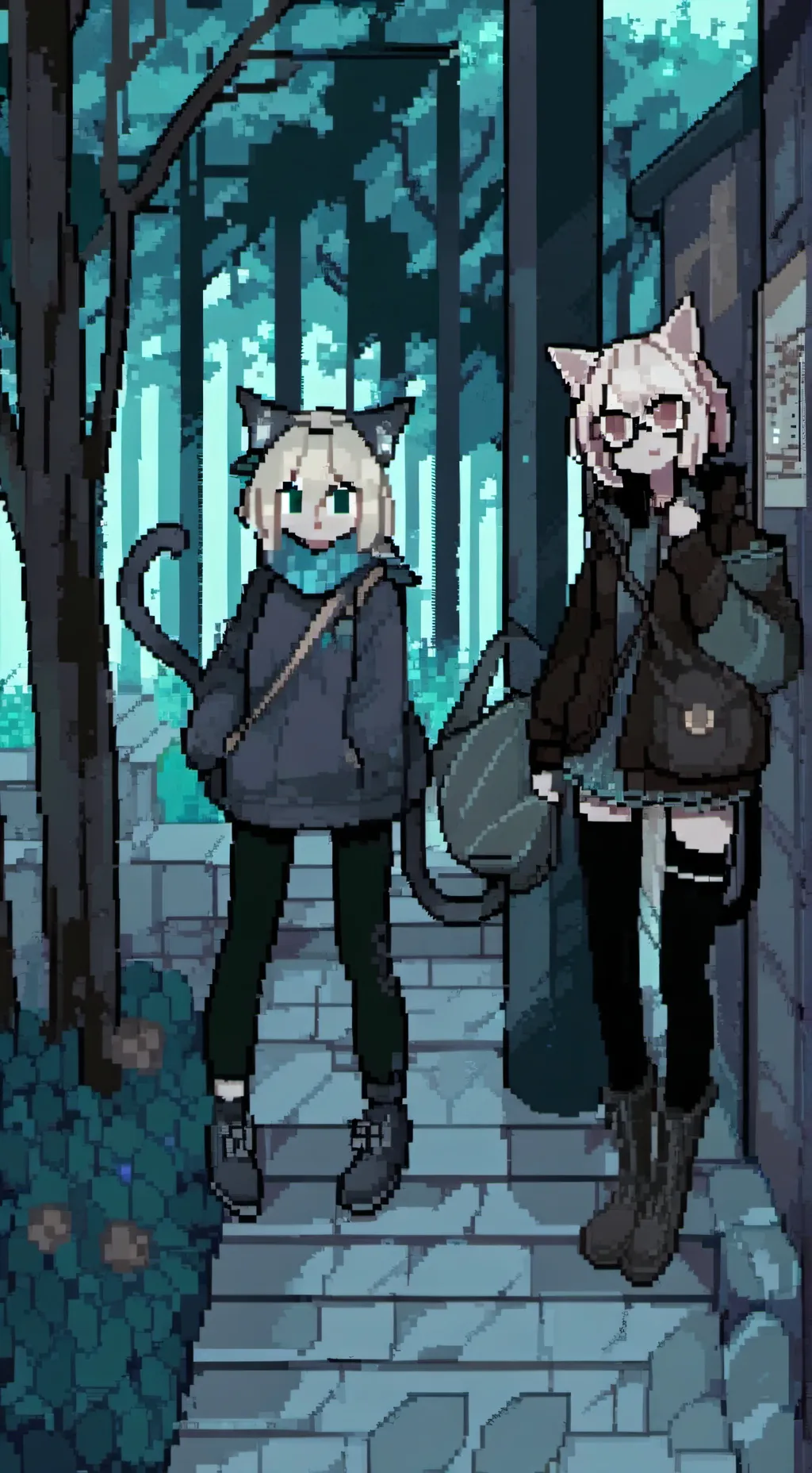 ai character:  Star background