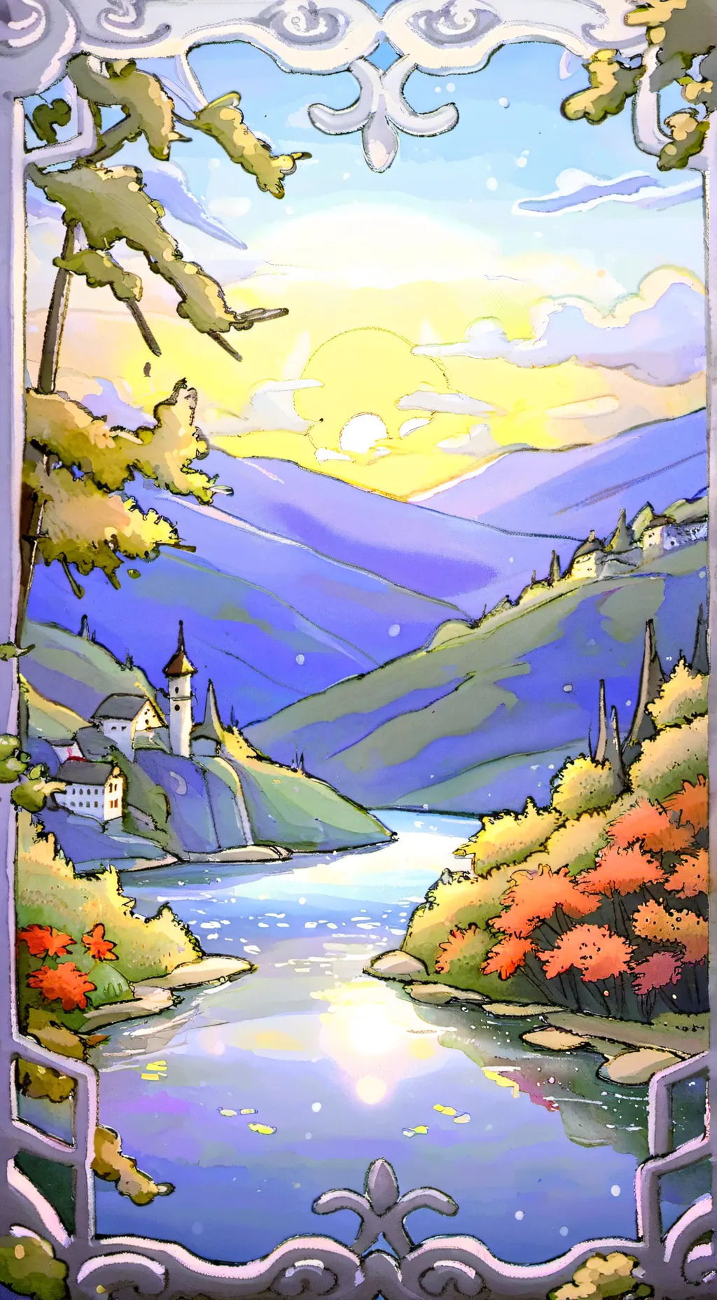 ai character: E background