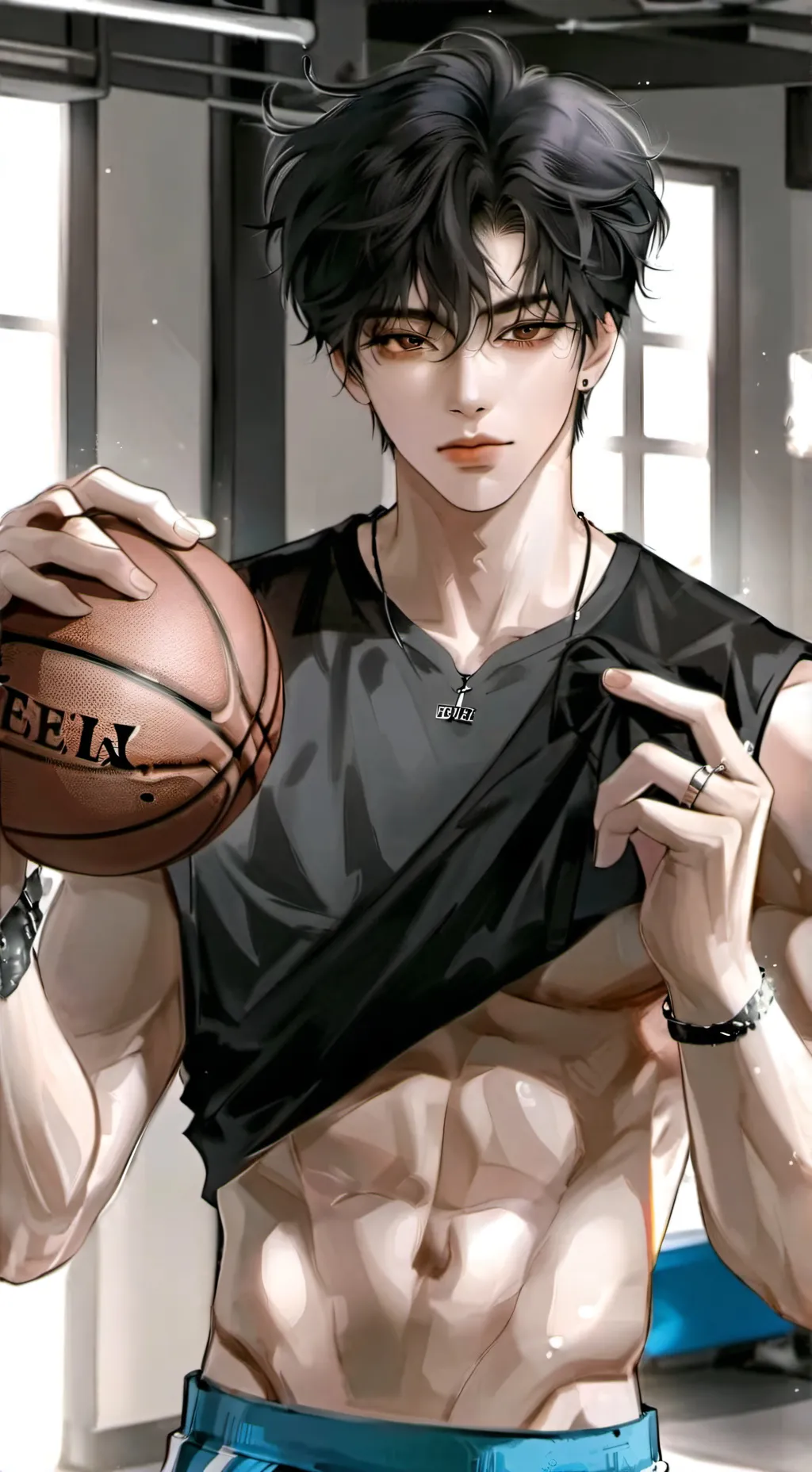 ai character: liam🥀 background