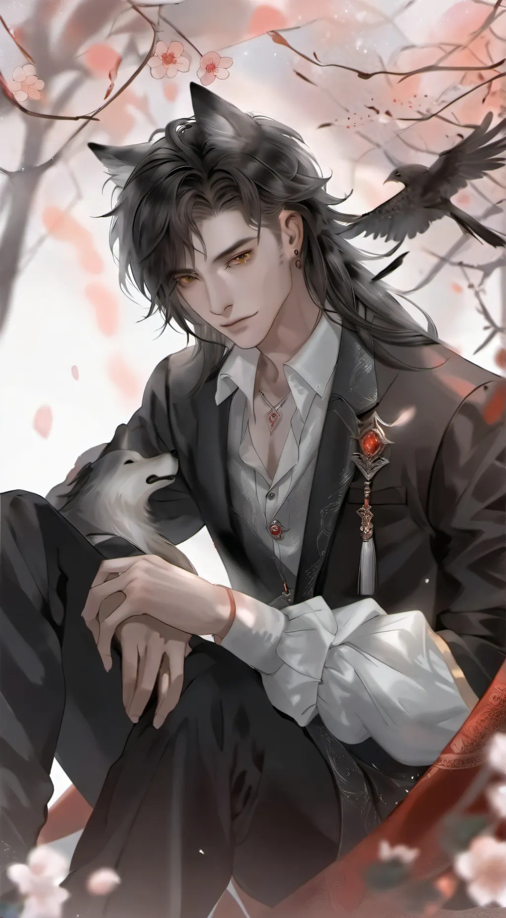 ai character: Zander  background