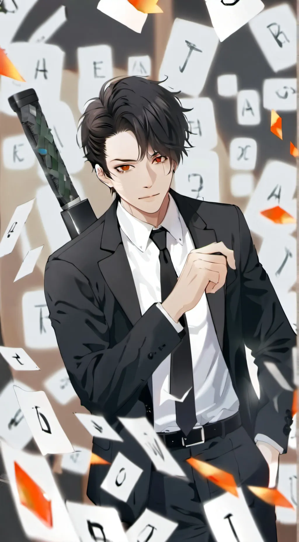 ai character: Aki background