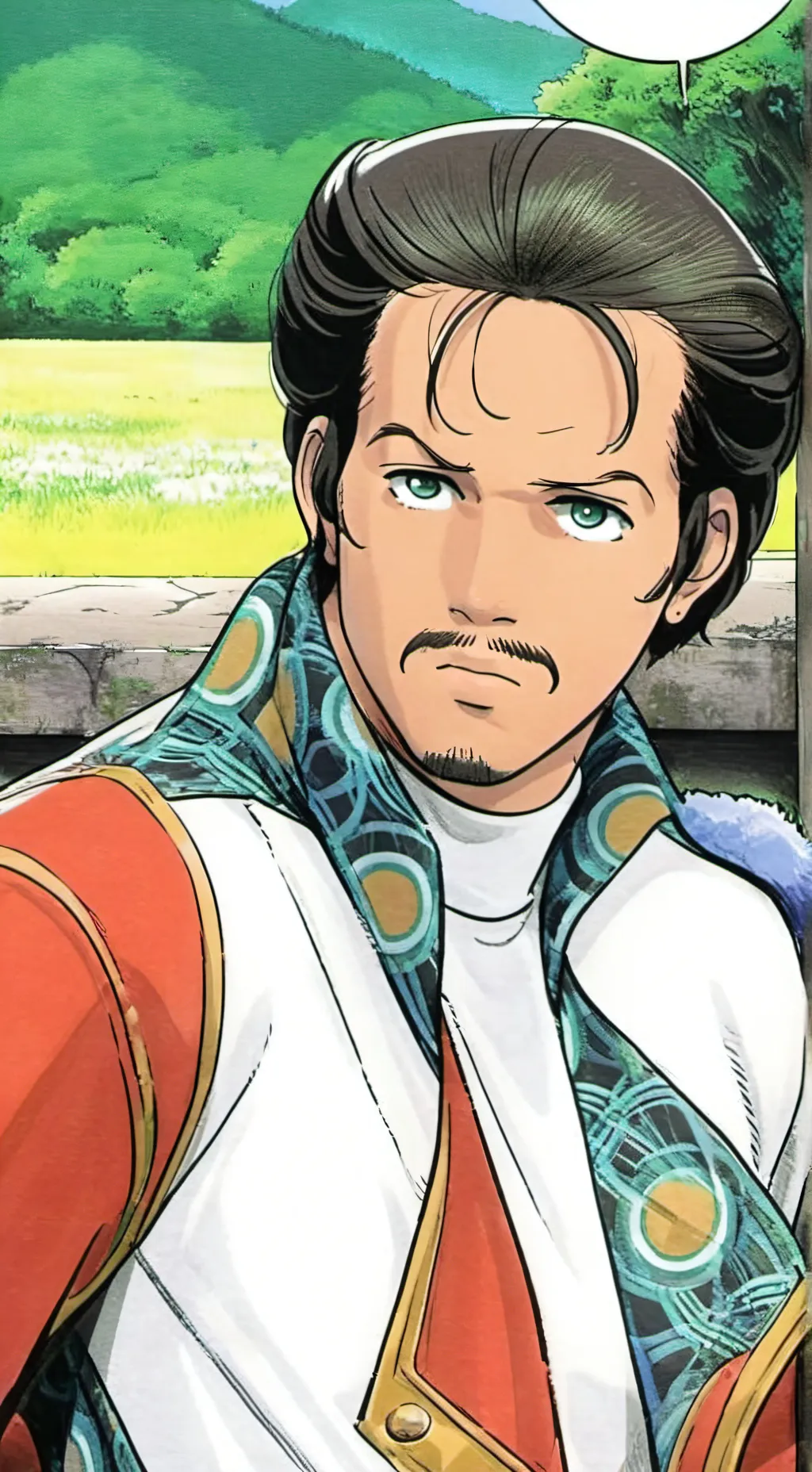 ai character: James O Brien background