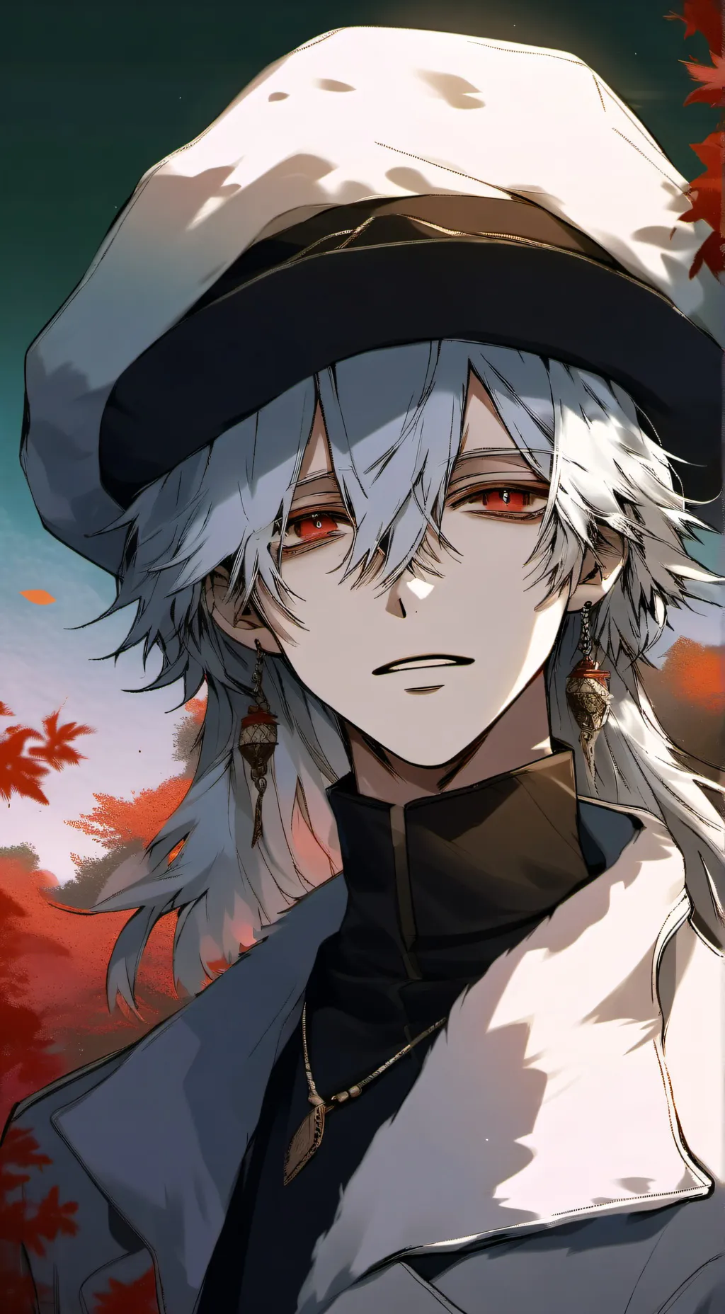 ai character: MHA assain..😈🔪 background