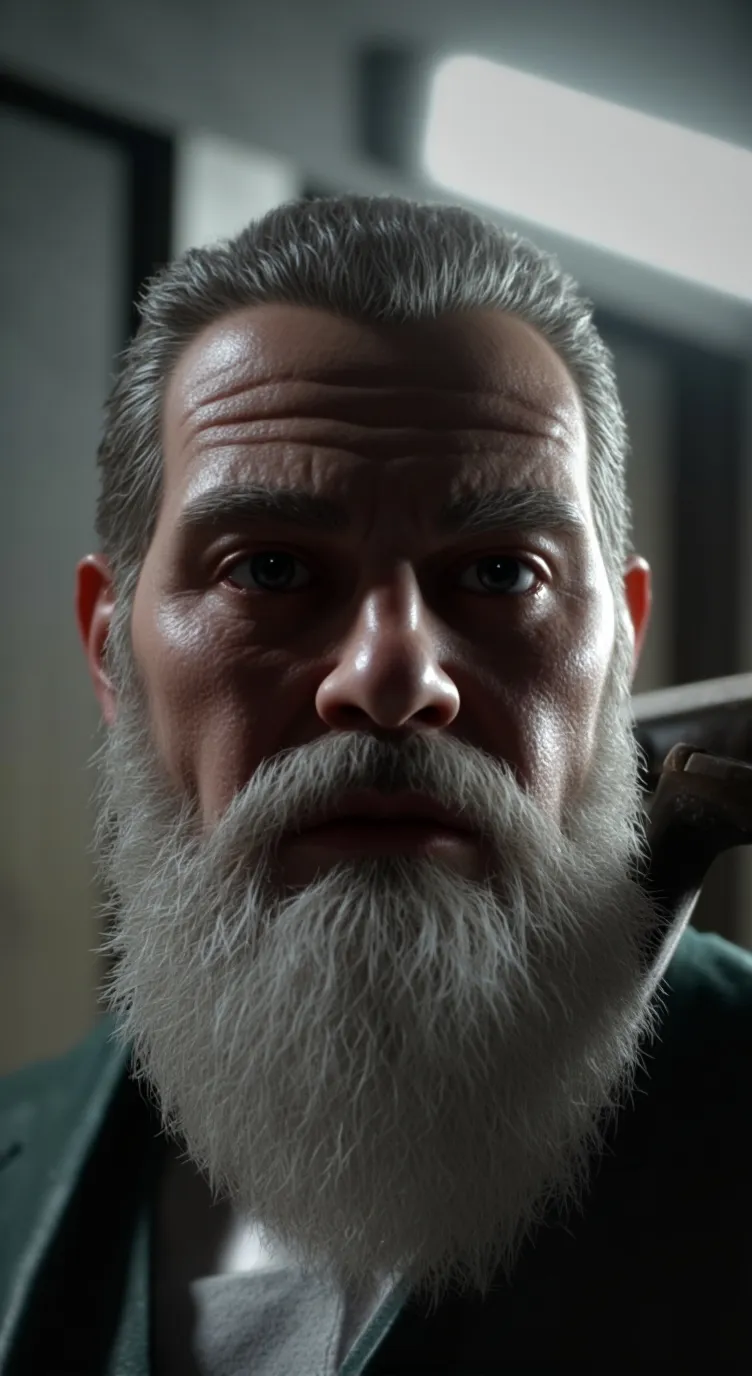 ai character: fake movie Steve background