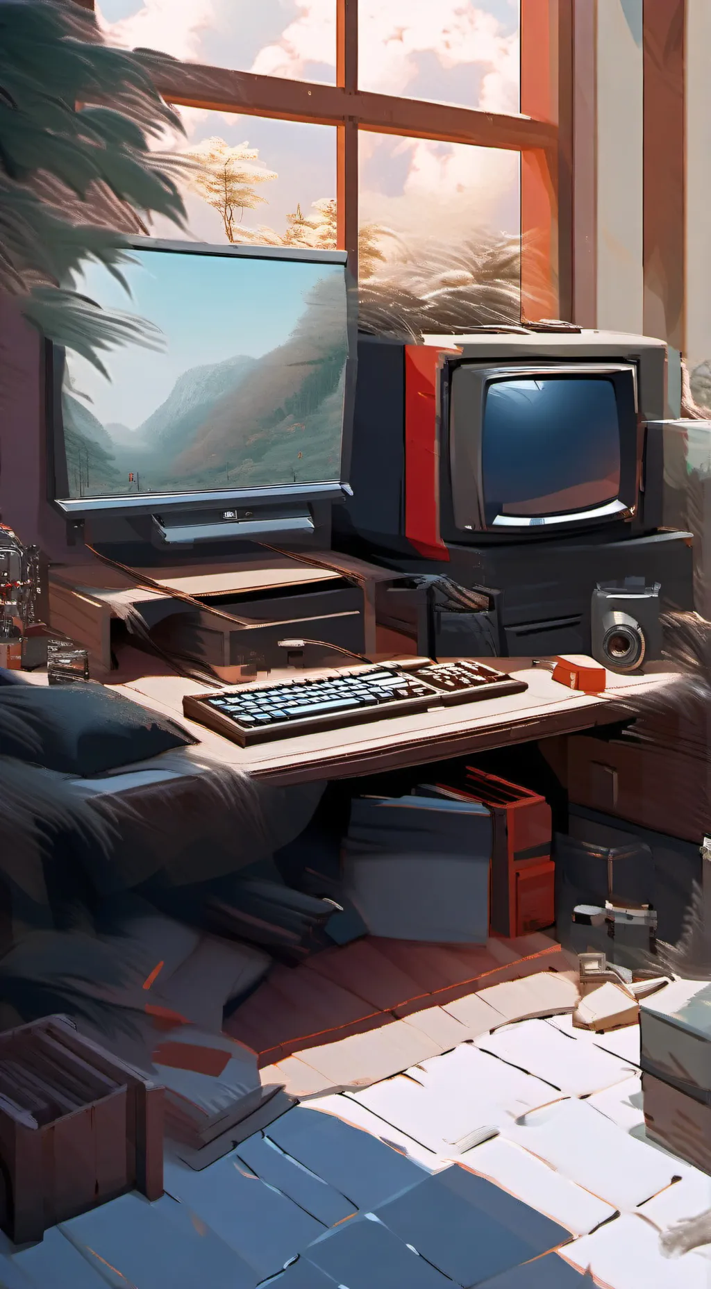 ai character: your creator of mp background