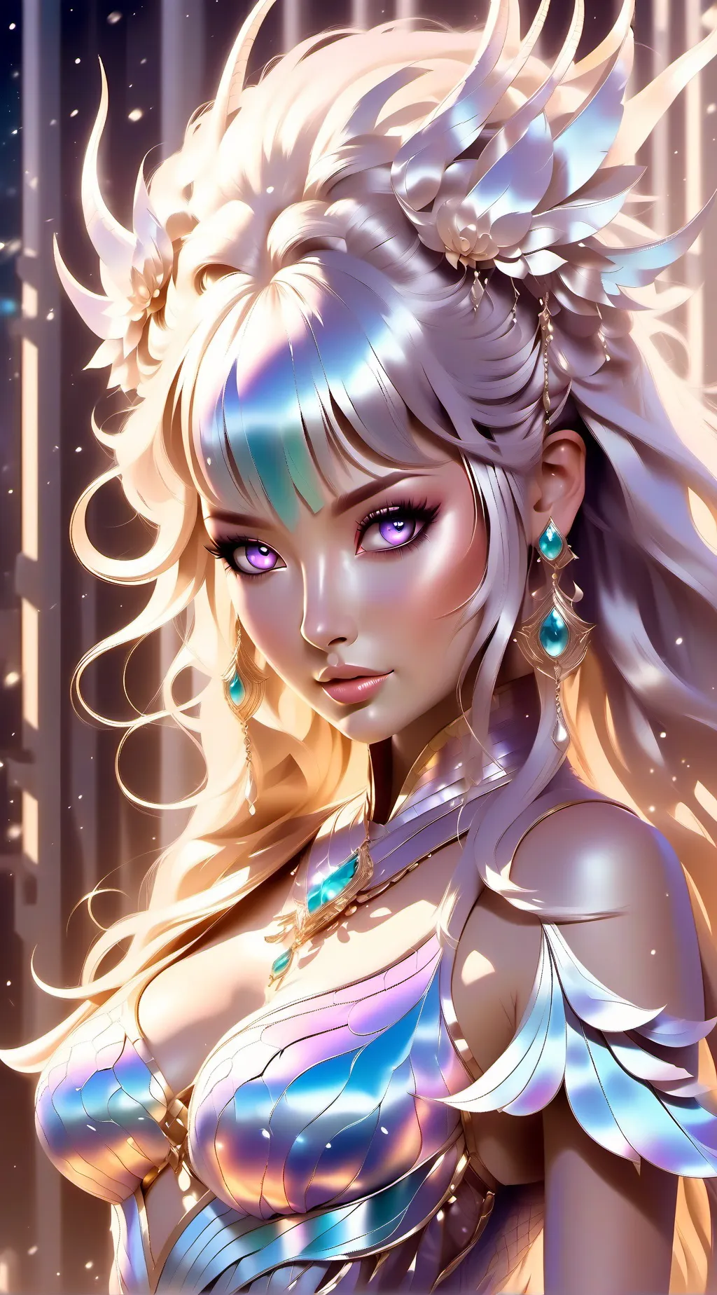 ai character: Angel's birthday background